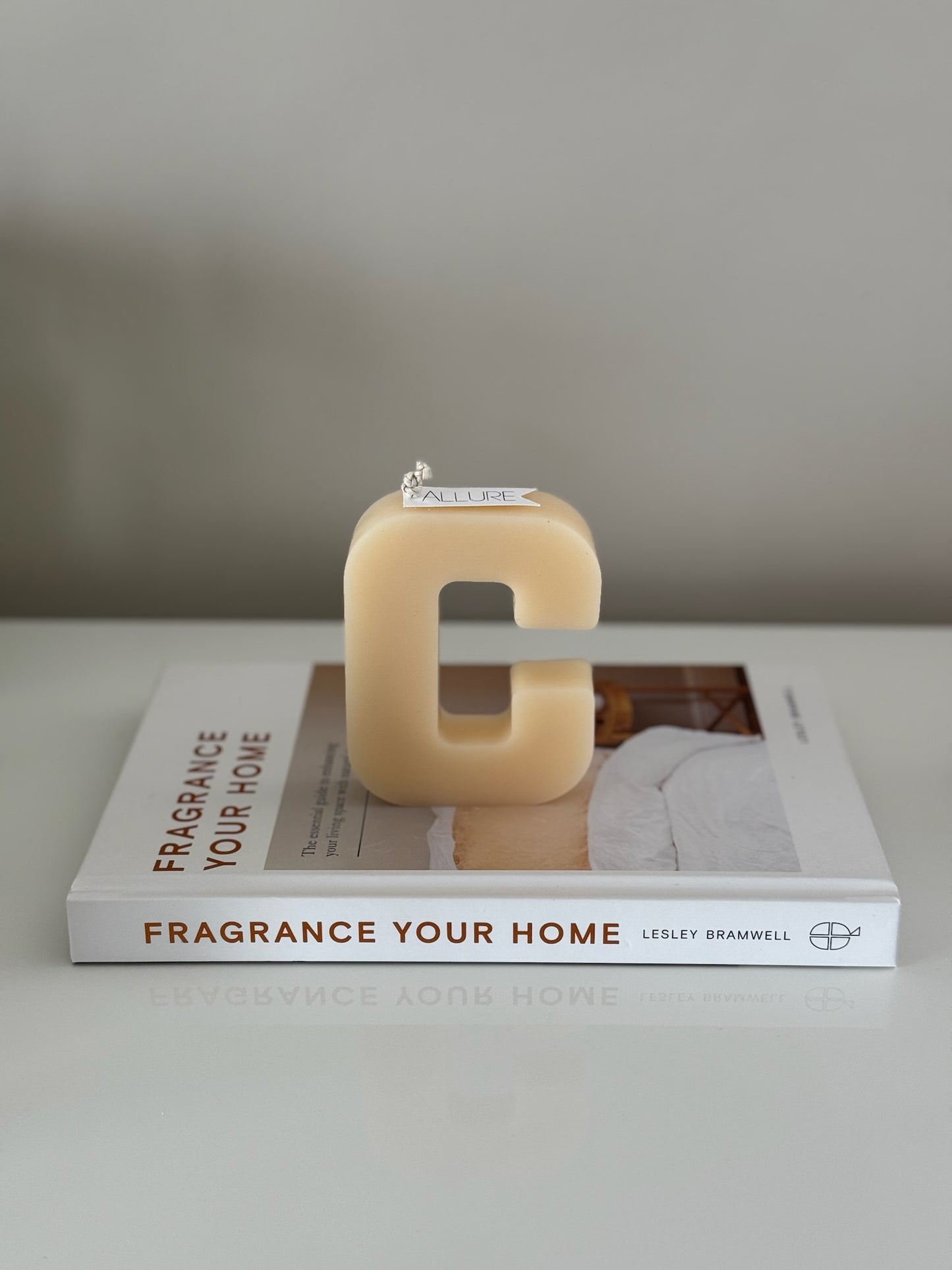 Large Letter Candle - Allure Wax Works