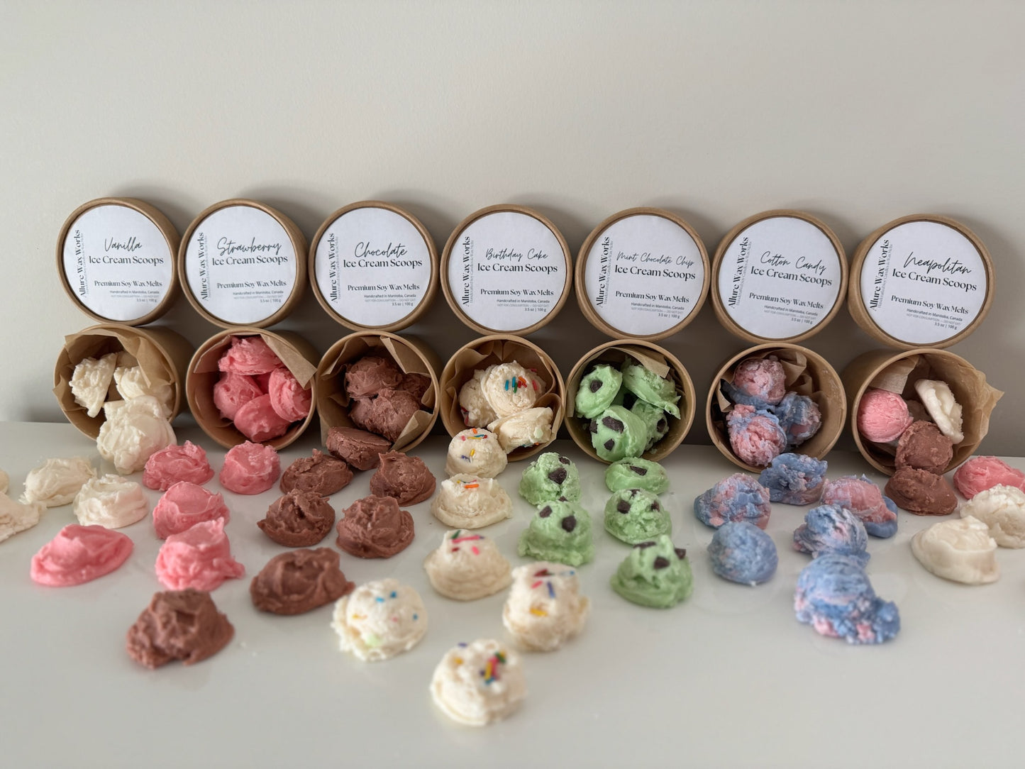 Ice Cream Scoop Wax Melts - Allure Wax Works