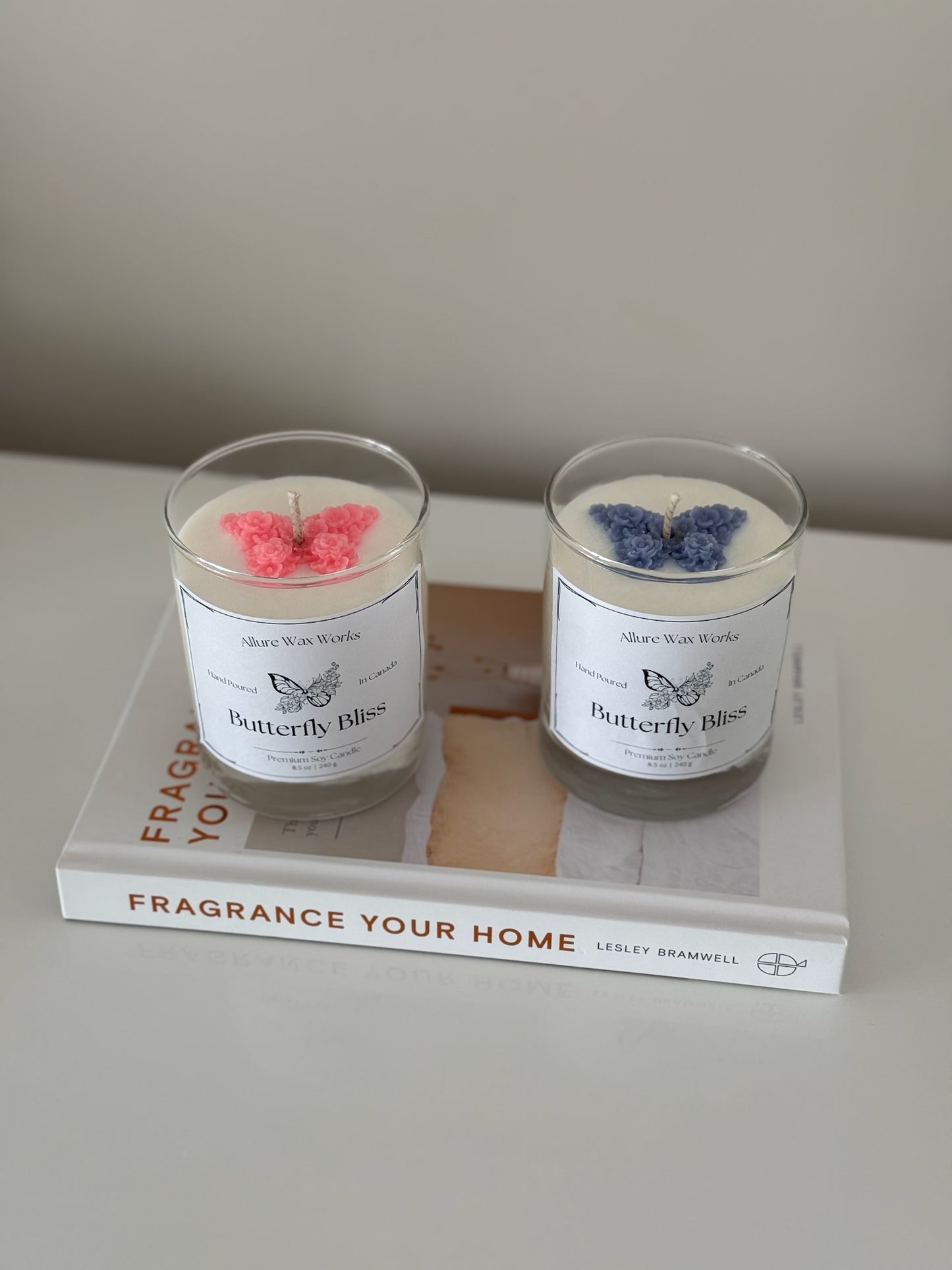Butterfly Bliss Container Candle - Allure Wax Works