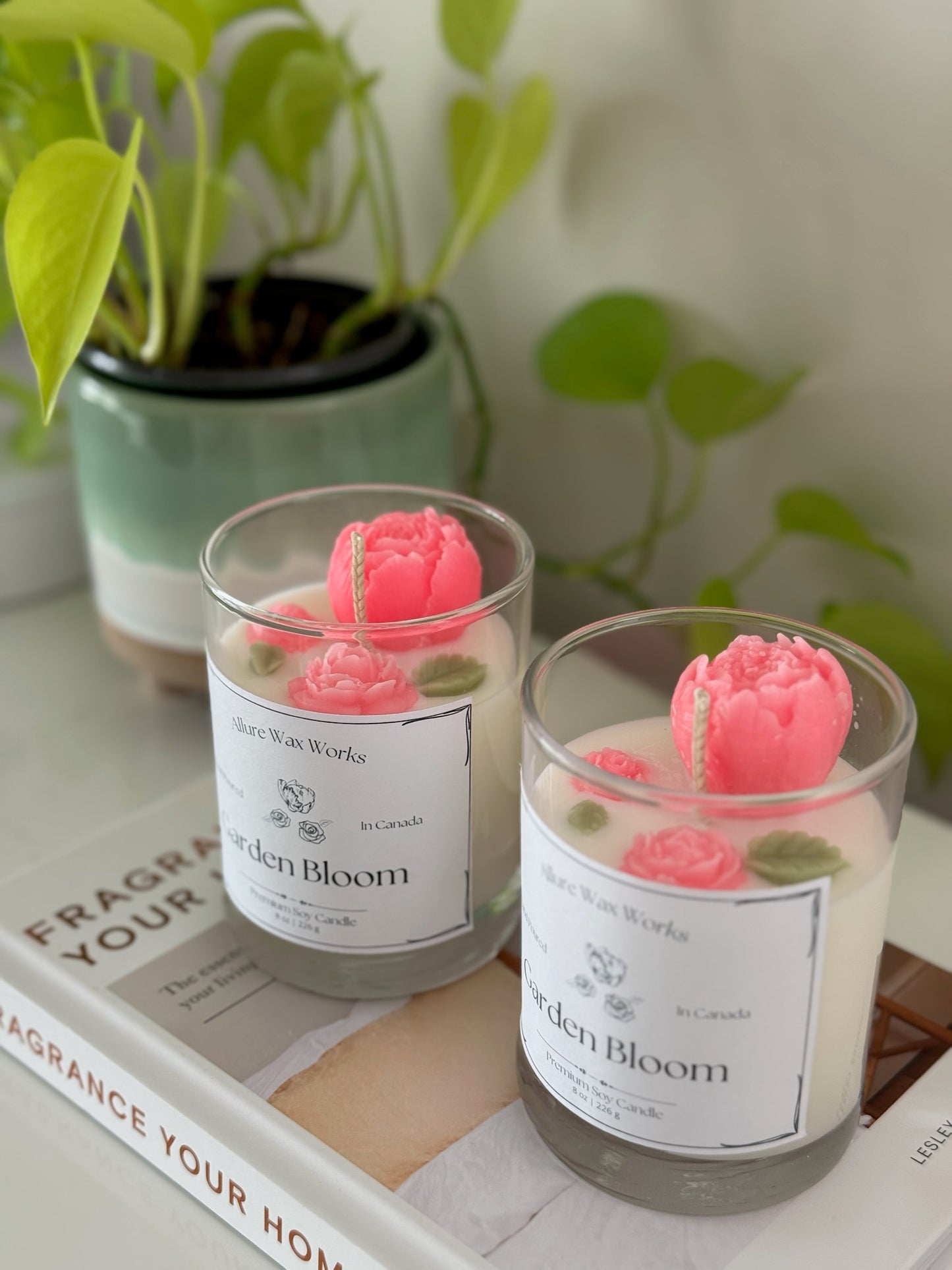 Garden Bloom Container Candle - Allure Wax Works