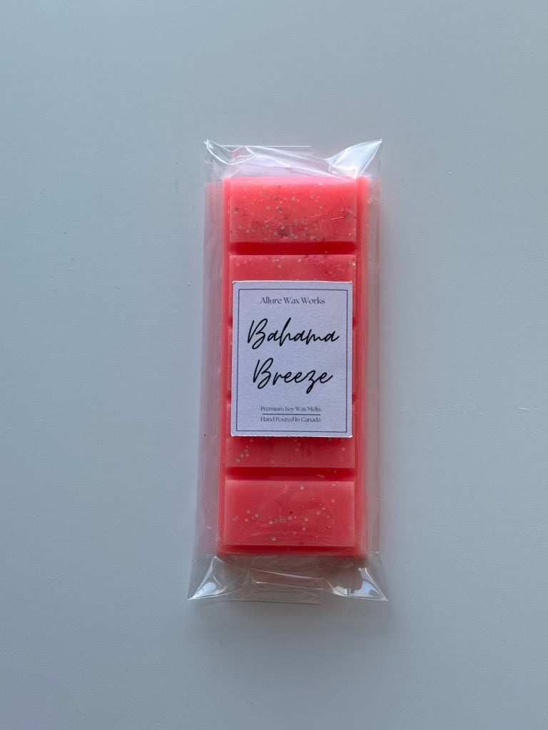 Bahama Breeze Snap Bar Wax Melt - Allure Wax Works