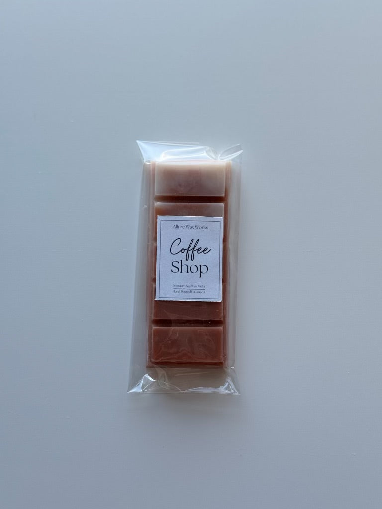 Coffee Shop Snap Bar Wax Melt - Allure Wax Works