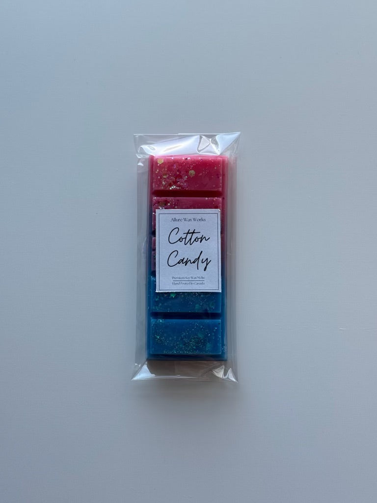 Cotton Candy Snap Bar Wax Melt - Allure Wax Works