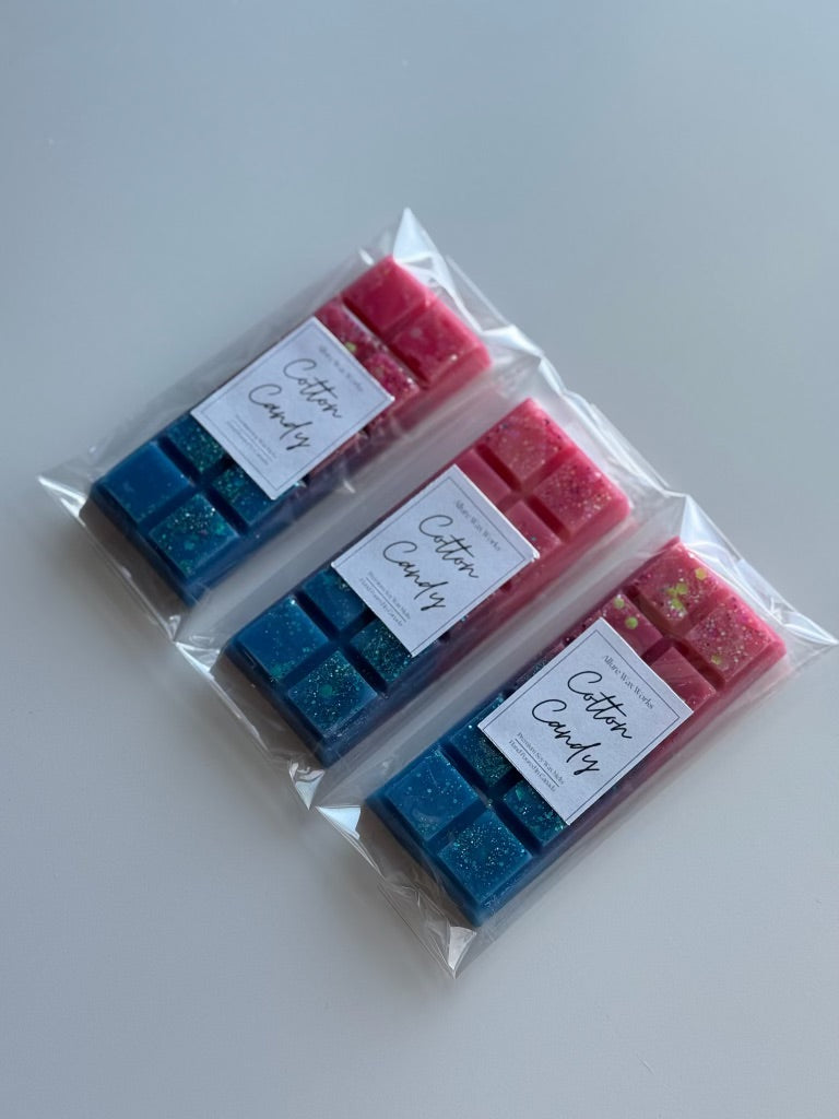 Cotton Candy Snap Bar Wax Melt - Allure Wax Works