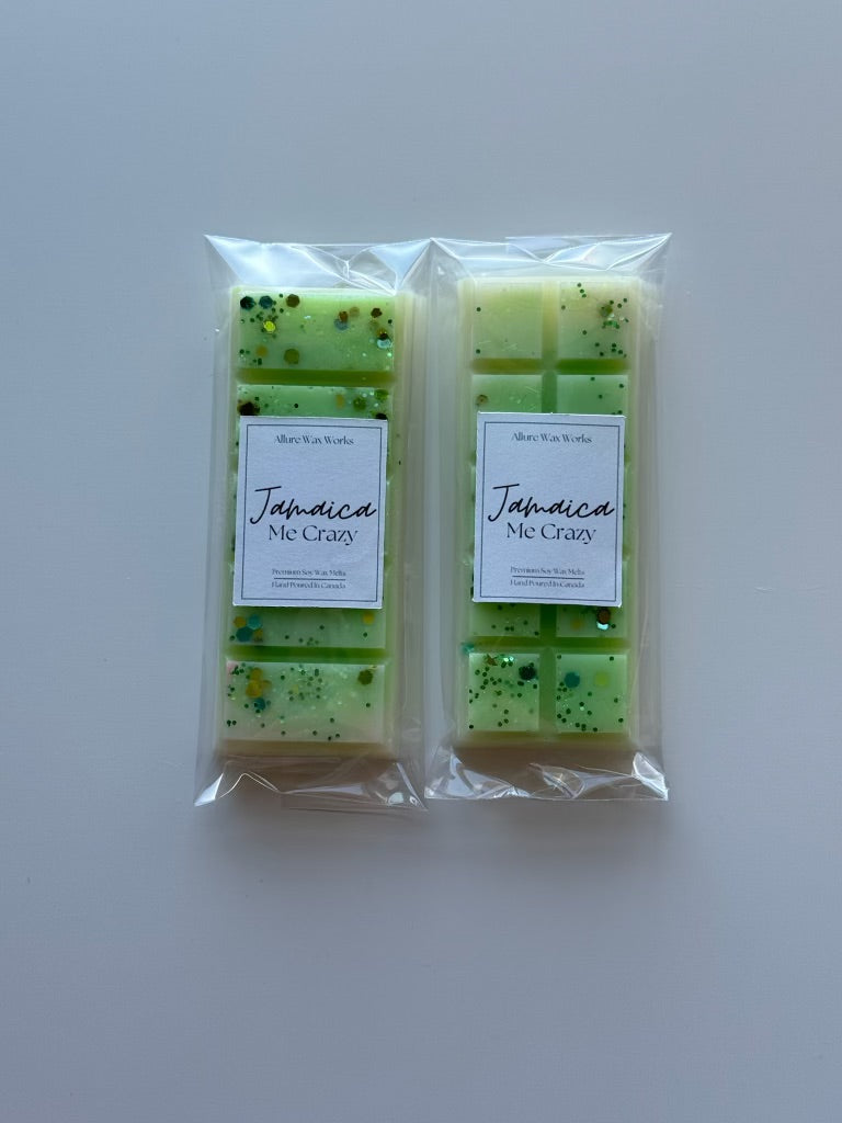 Jamaica Me Crazy Snap Bar Wax Melt - Allure Wax Works