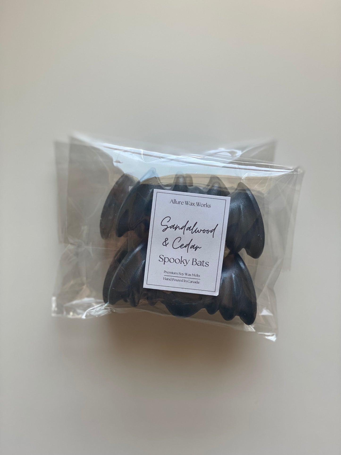 Large Cedar & Sandalwood Spooky Bat Wax Melts - Limited Edition