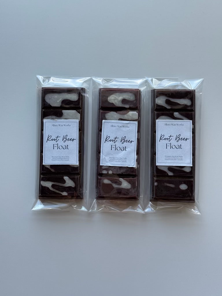 Root Beer Float Snap Bar Wax Melt - Allure Wax Works