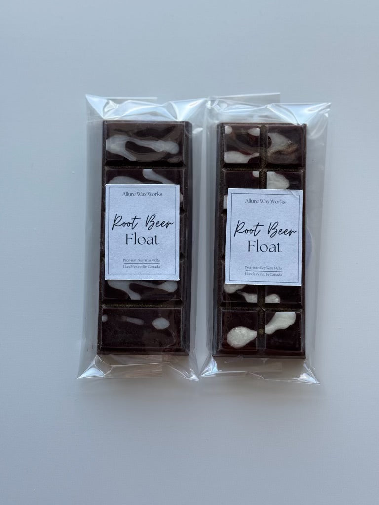 Root Beer Float Snap Bar Wax Melt - Allure Wax Works