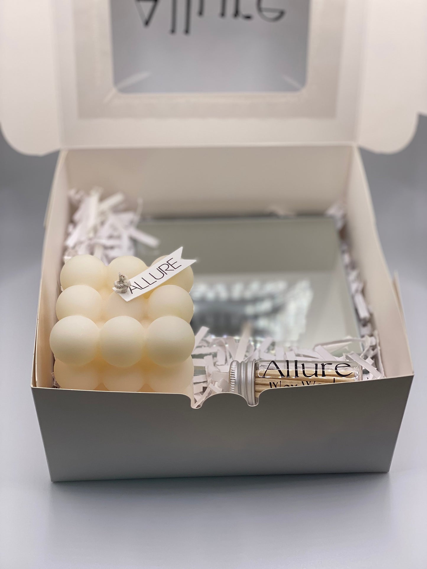 Bubble Cube Candle Gift Box - Allure Wax Works
