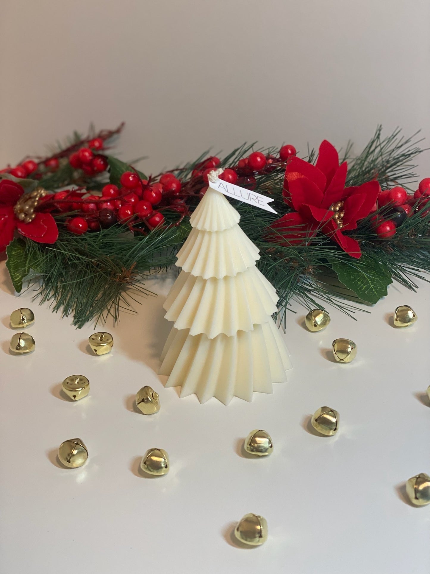 Geometric Christmas Tree Candle - Limited Edition - Allure Wax Works