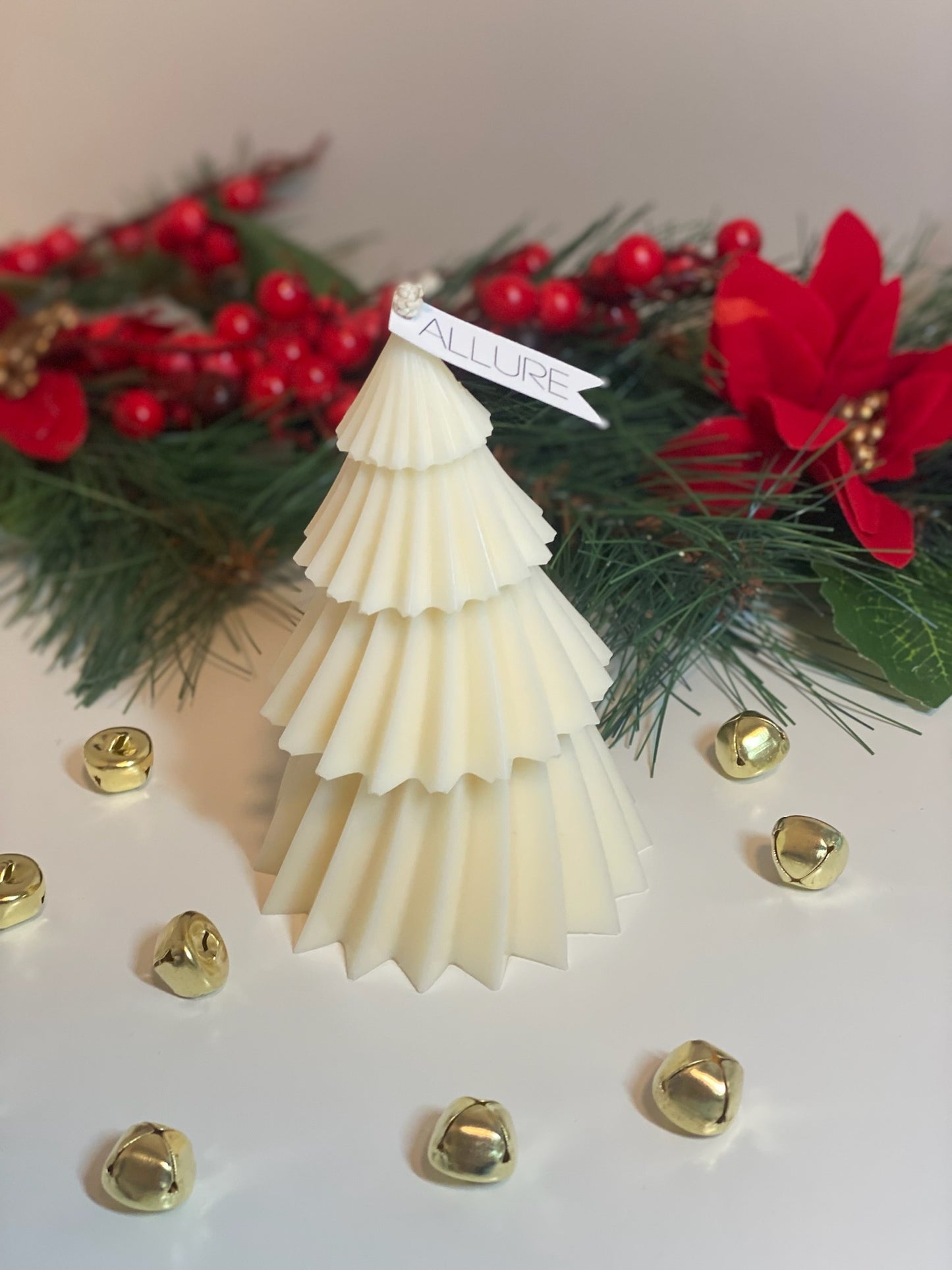 Geometric Christmas Tree Candle - Limited Edition - Allure Wax Works