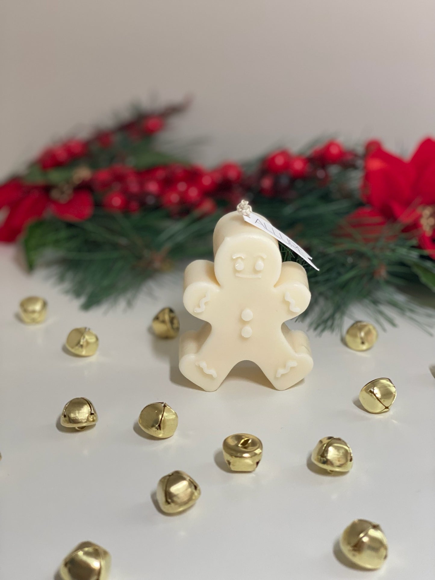 Gingerbread Man Candle - Limited Edition - Allure Wax Works