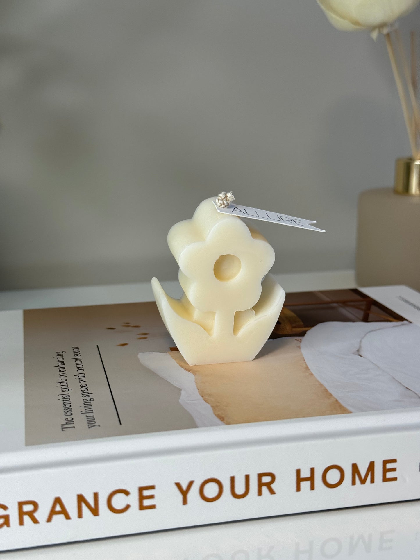 Mini Flower Candle - Allure Wax Works