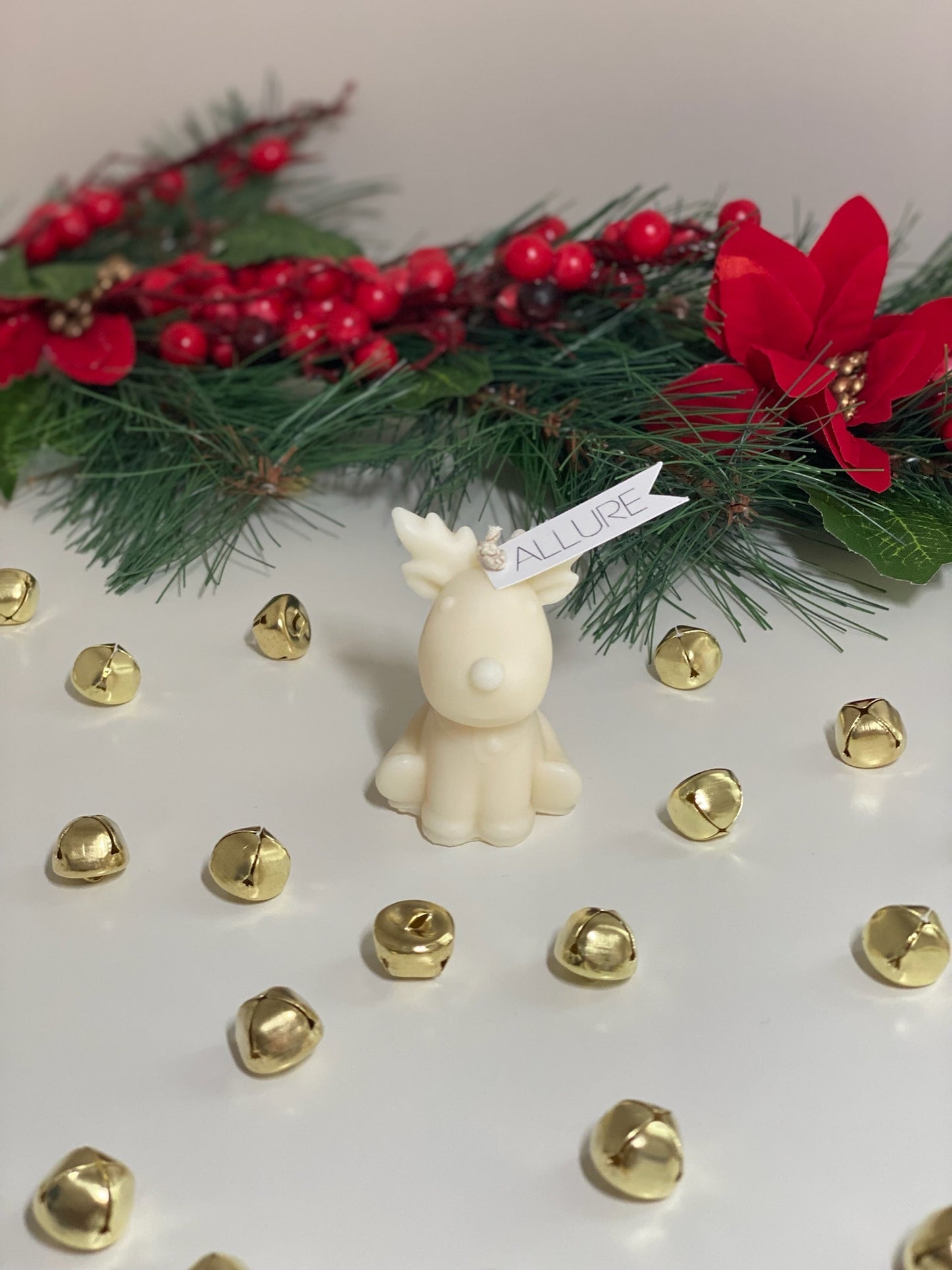 Mini Reindeer Candle - Limited Edition - Allure Wax Works
