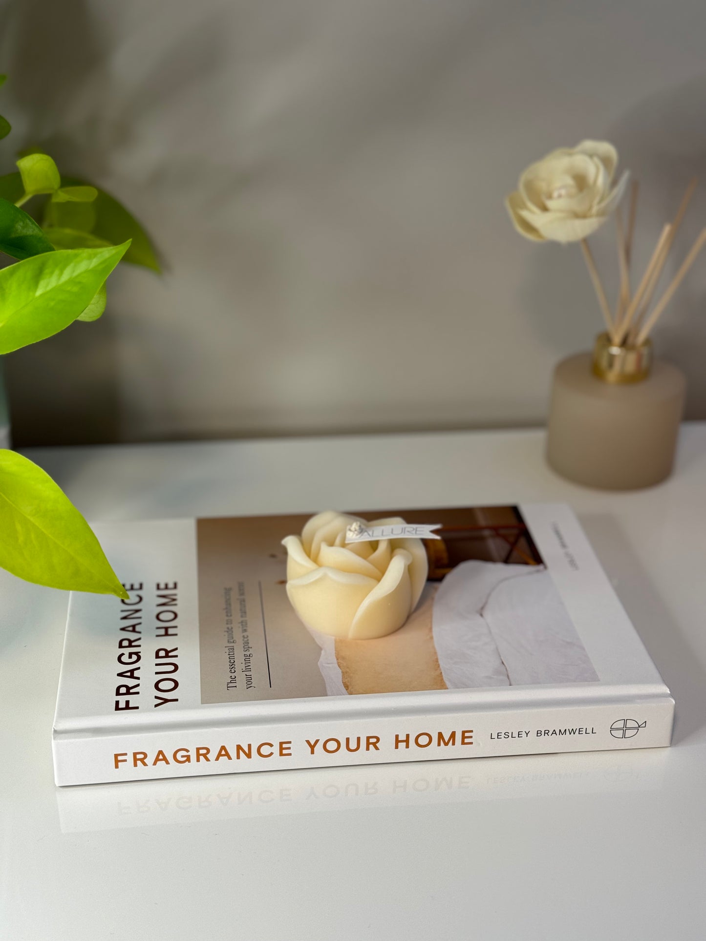 Mini Rose Candle - Allure Wax Works