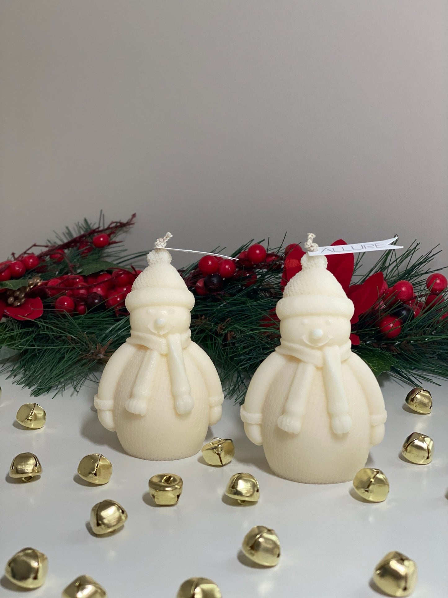 Snowman Candle - Limited Edition - Allure Wax Works