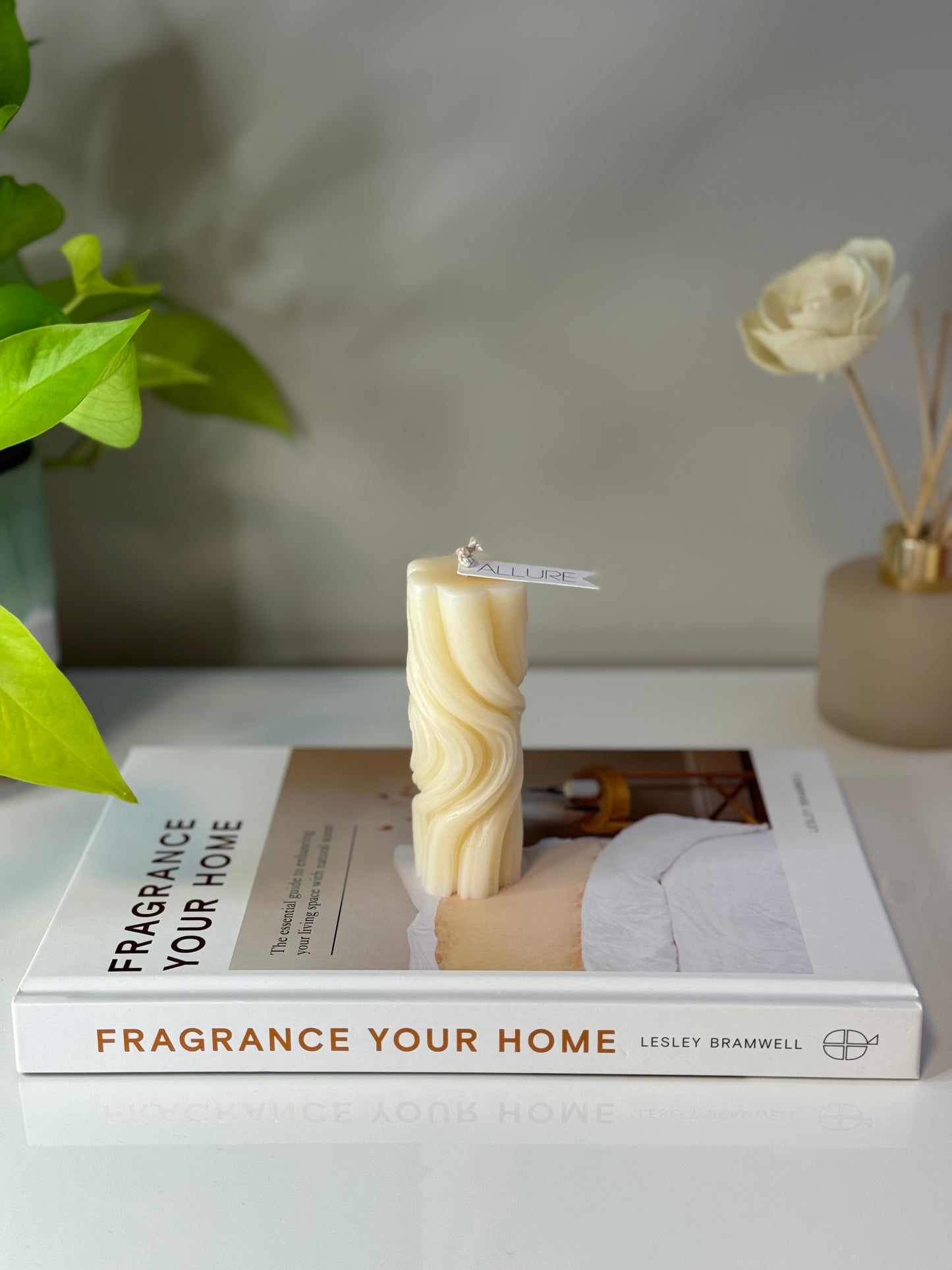 Spiral Twist Candle - Allure Wax Works