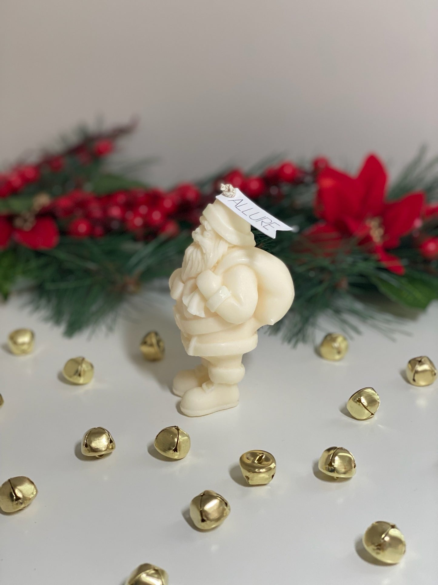 Standing Santa Candle - Limited Edition - Allure Wax Works