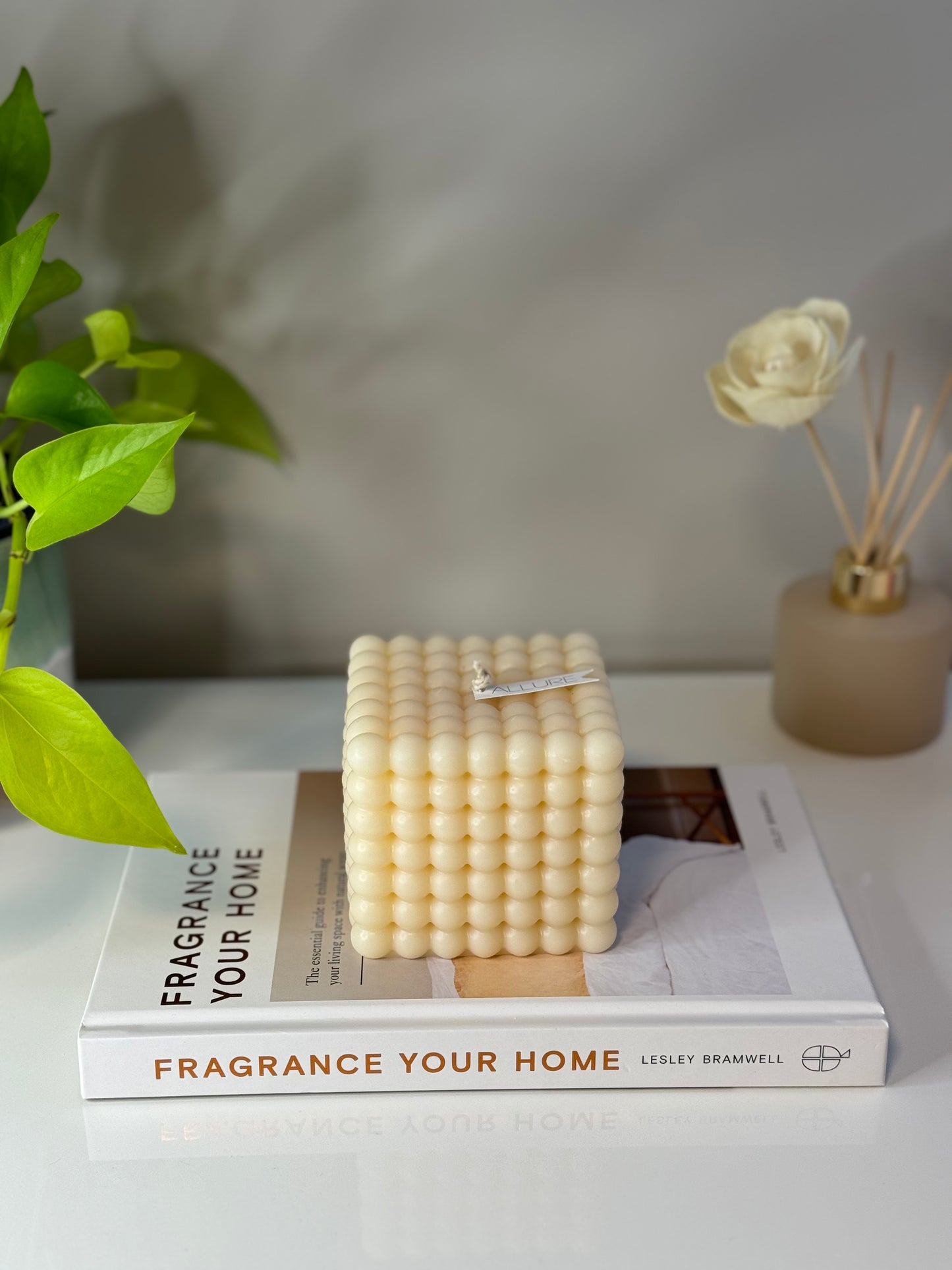 XL Bubble Cube Candle - Allure Wax Works