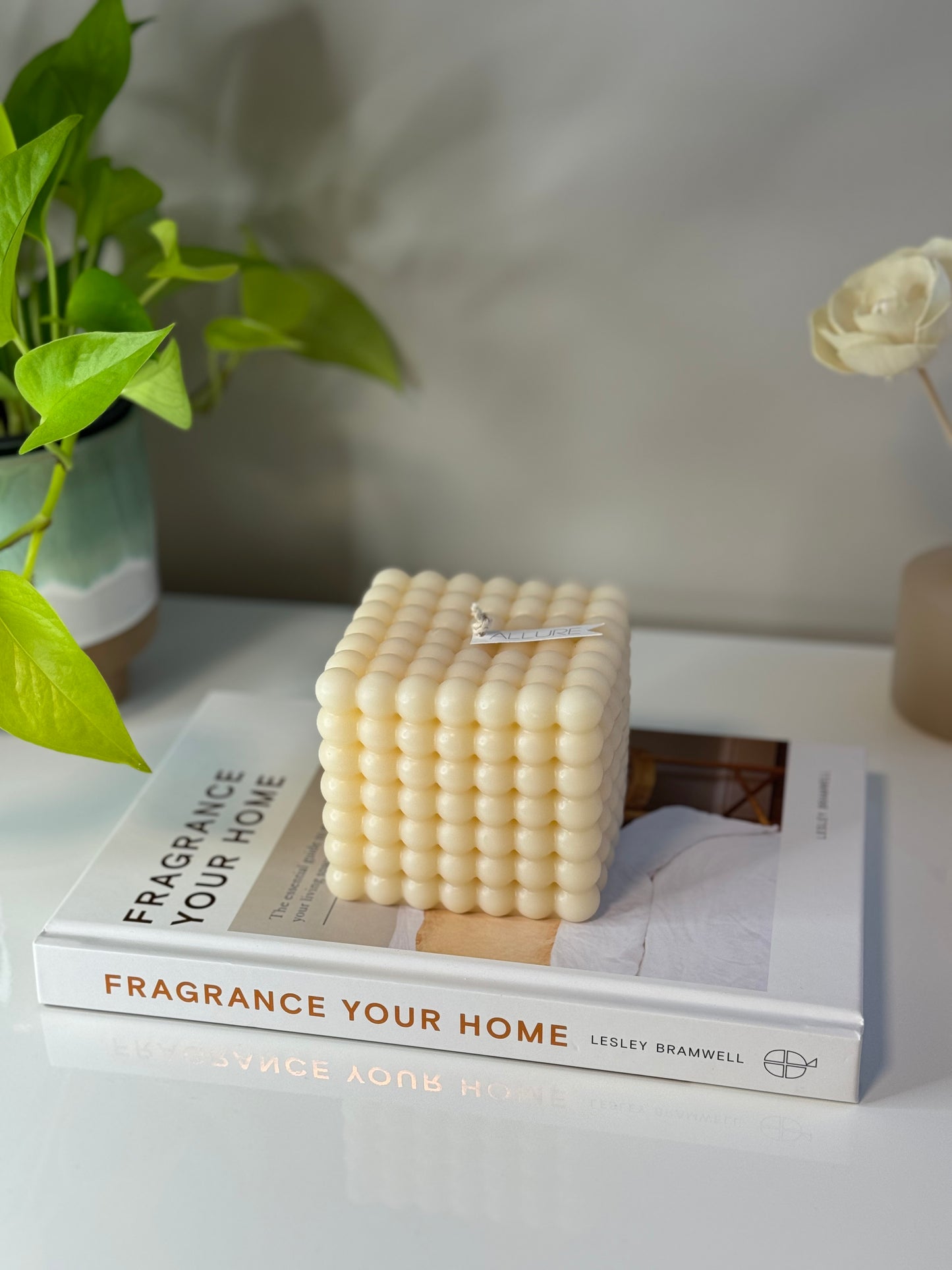 XL Bubble Cube Candle - Allure Wax Works