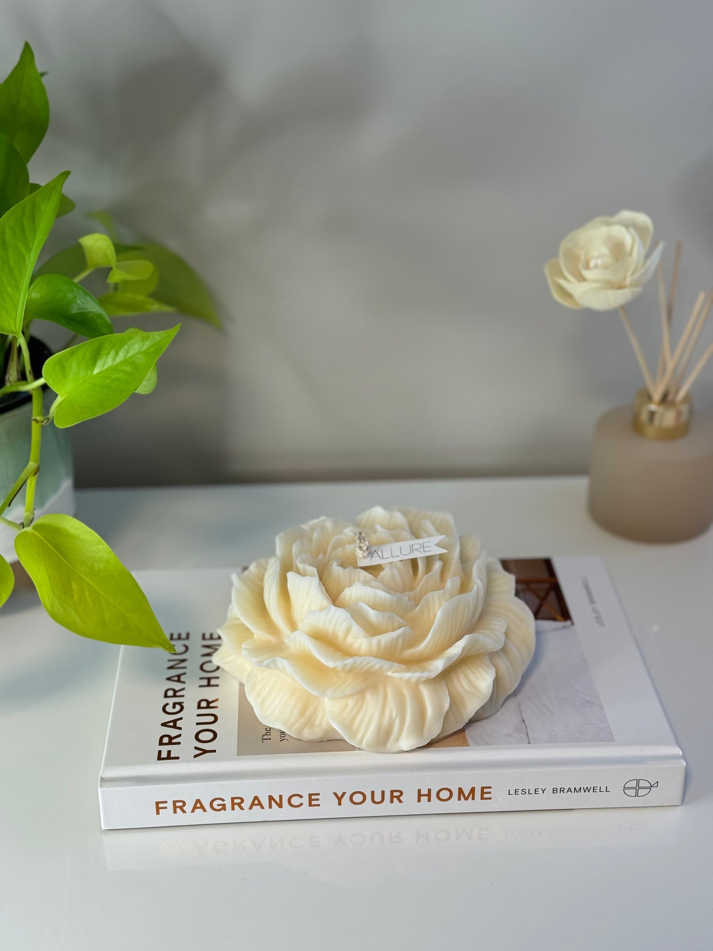 XL Peony Candle - Allure Wax Works