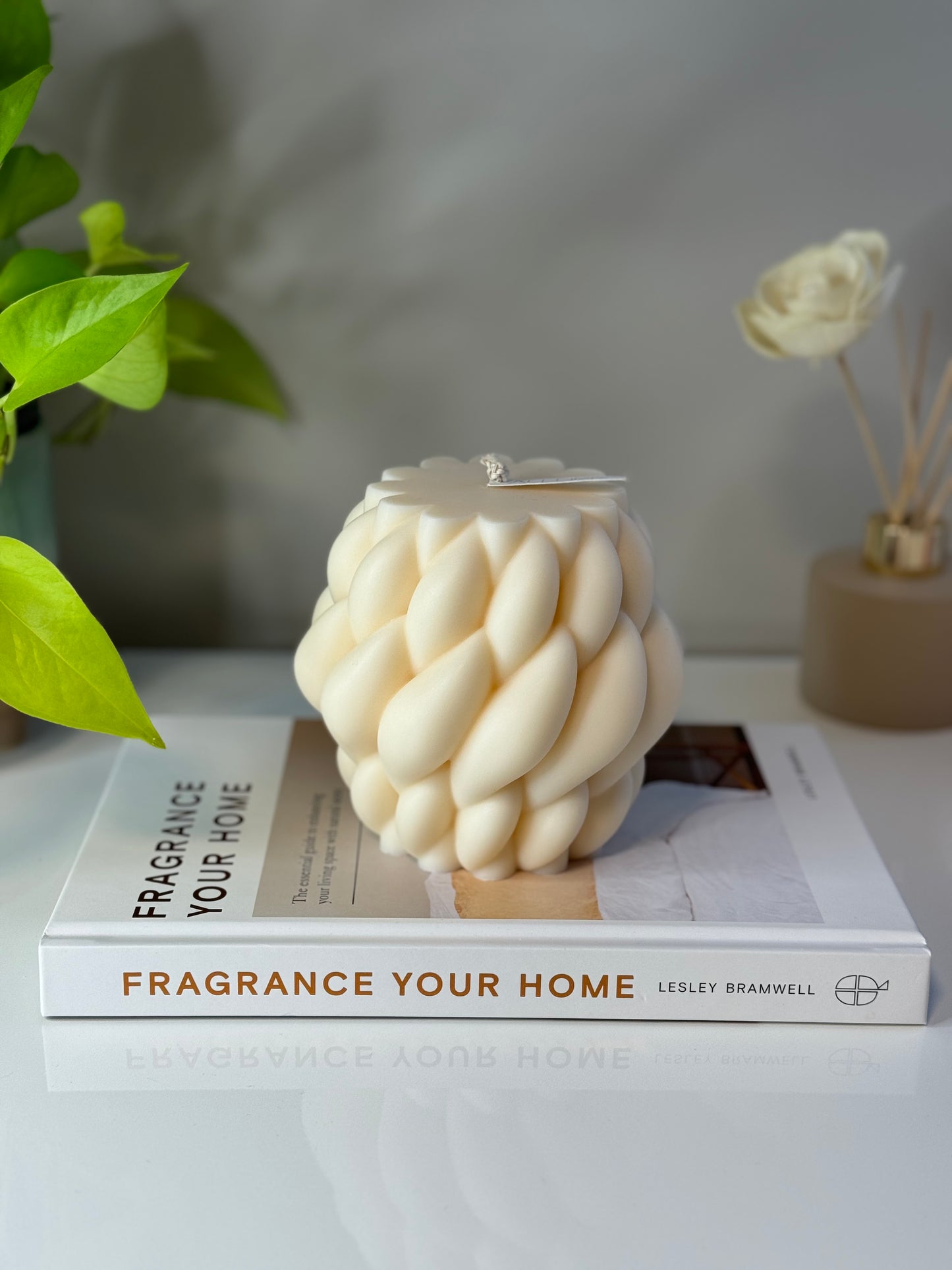 XL Spiral Twist Candle - Allure Wax Works