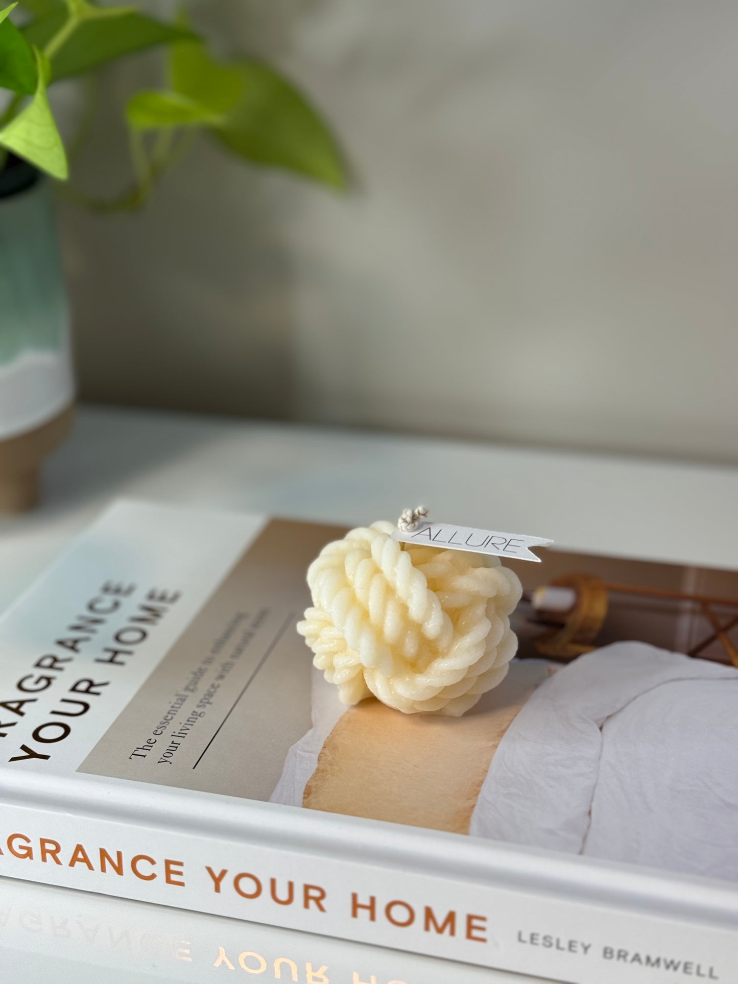 Yarn Ball Candle - Allure Wax Works