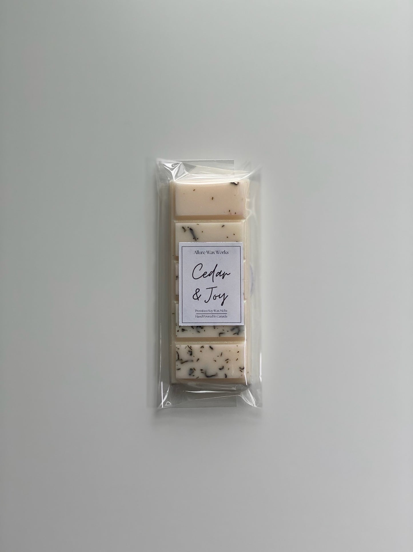 Cedar & Joy Botanical Snap Bar Wax Melts - Allure Wax Works