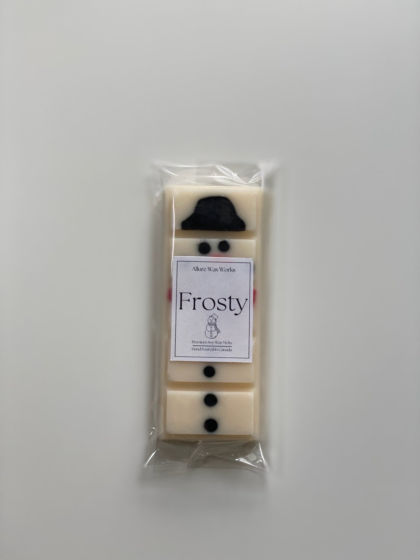Frosty Snowman Snap Bar Wax Melts - Limited Edition - Allure Wax Works