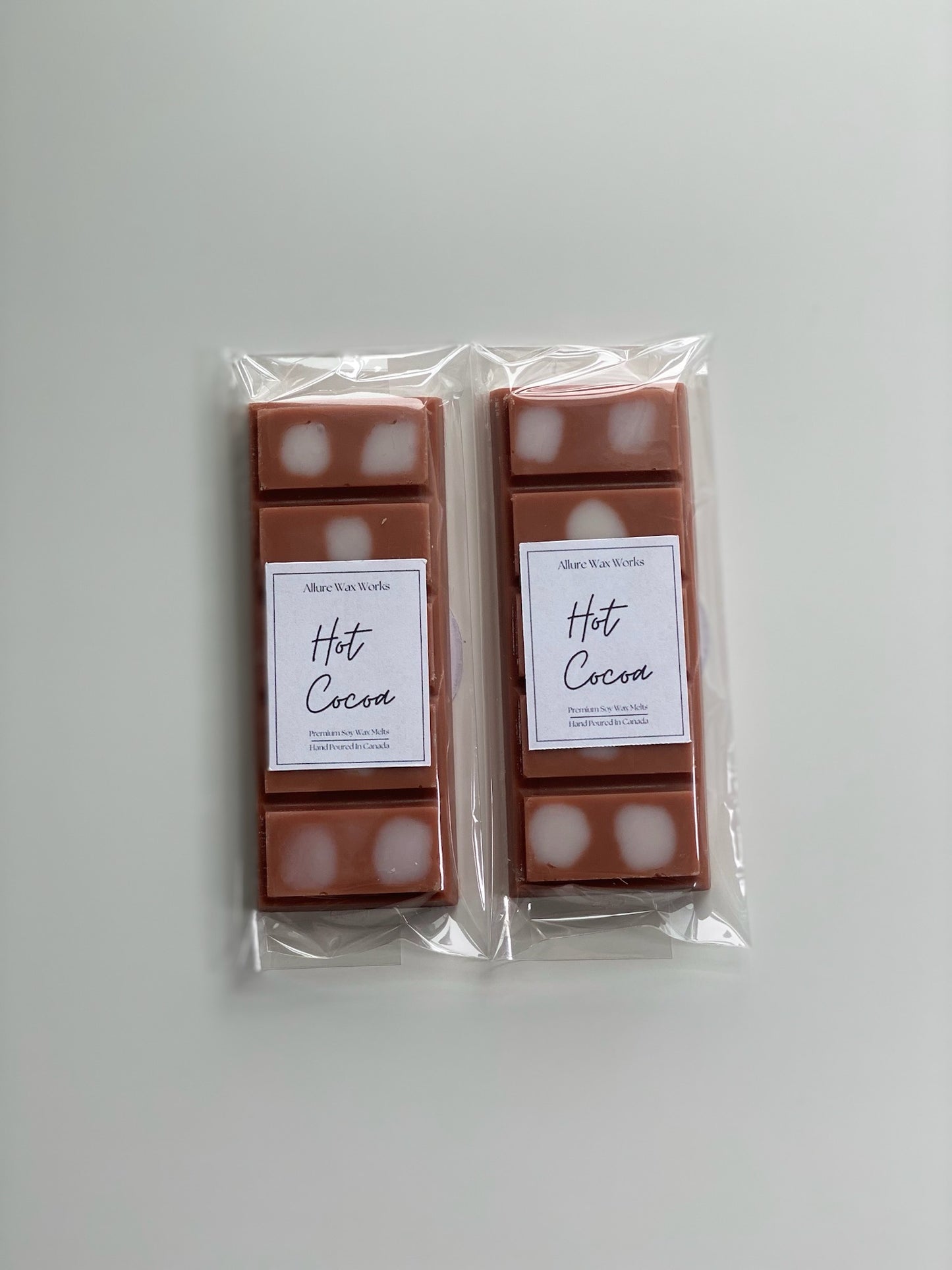 Hot Cocoa Snap Bar Wax Melts - Limited Edition - Allure Wax Works