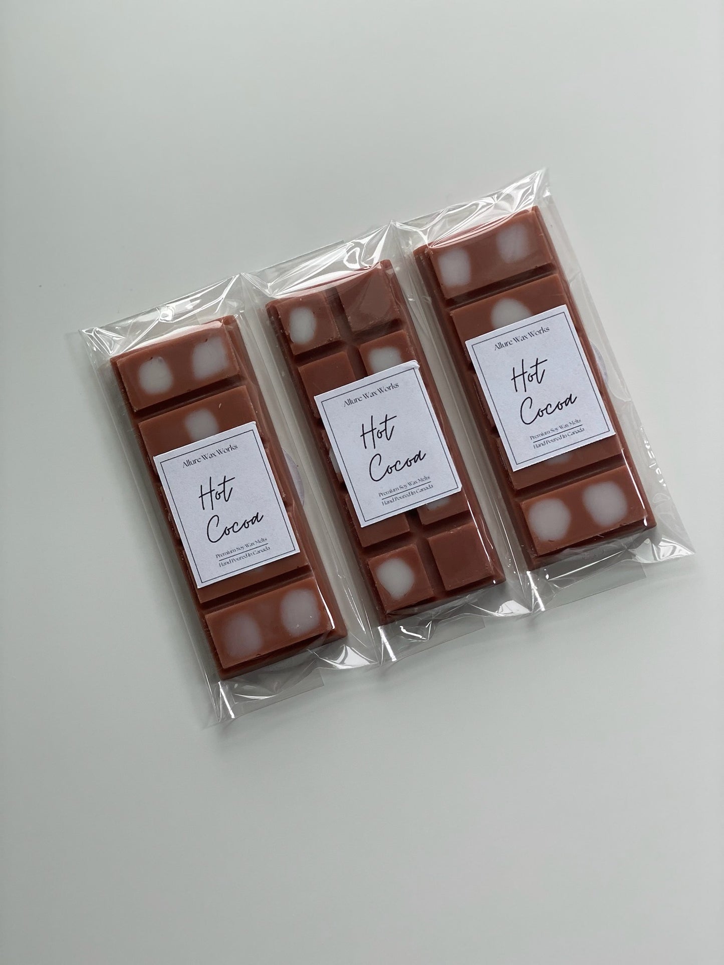 Hot Cocoa Snap Bar Wax Melts - Limited Edition - Allure Wax Works