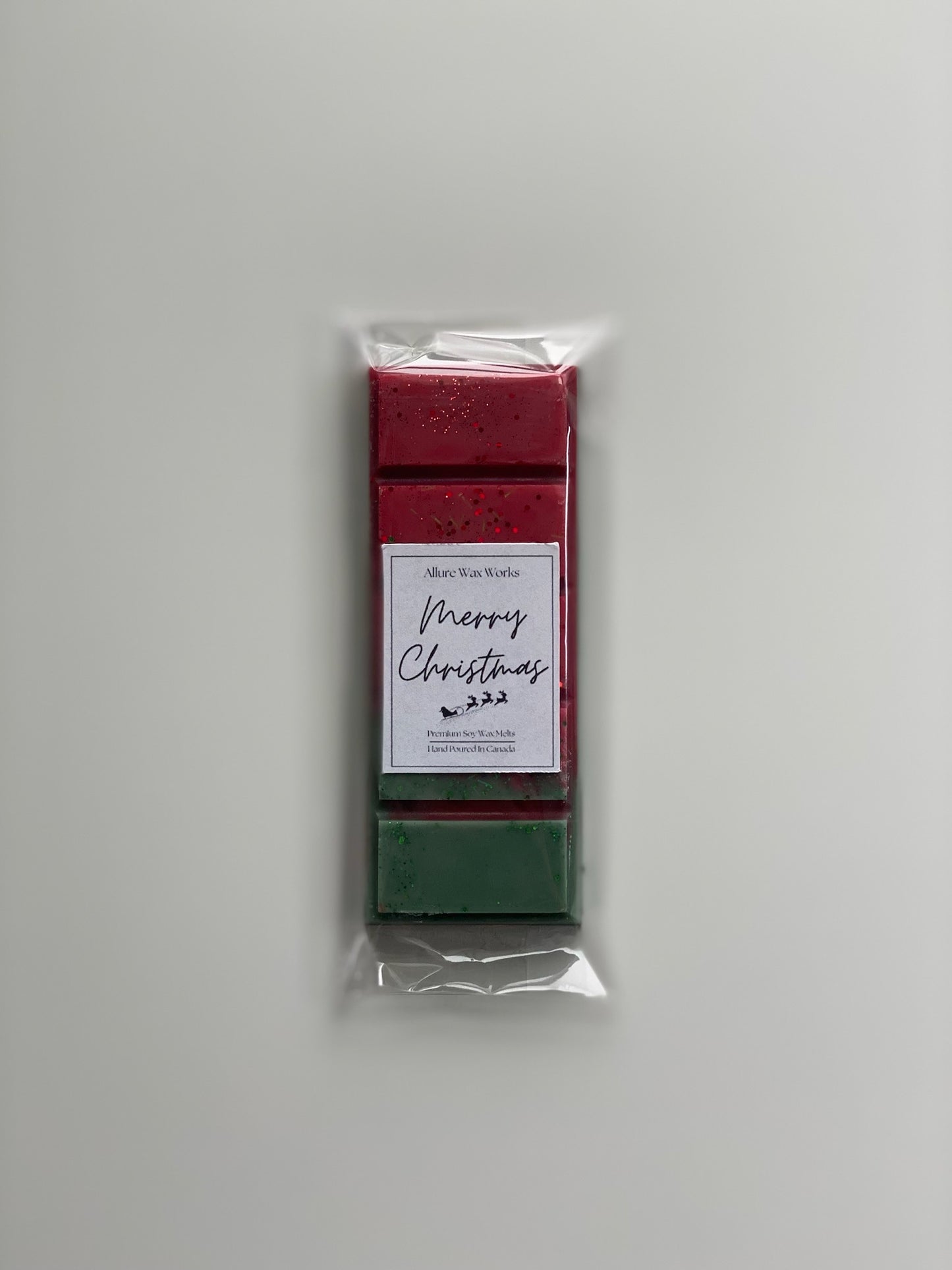 Merry Christmas Snap Bar Wax Melts - Limited Edition - Allure Wax Works