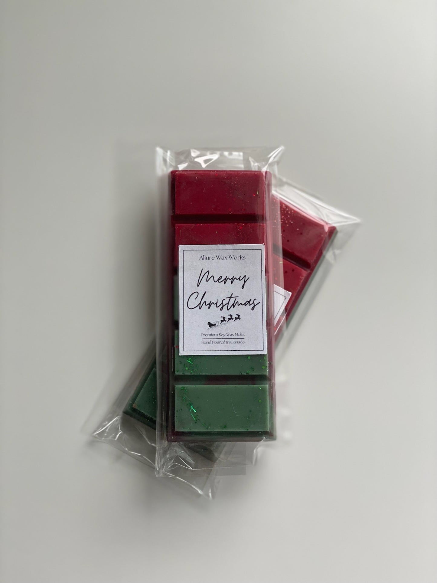 Merry Christmas Snap Bar Wax Melts - Limited Edition - Allure Wax Works