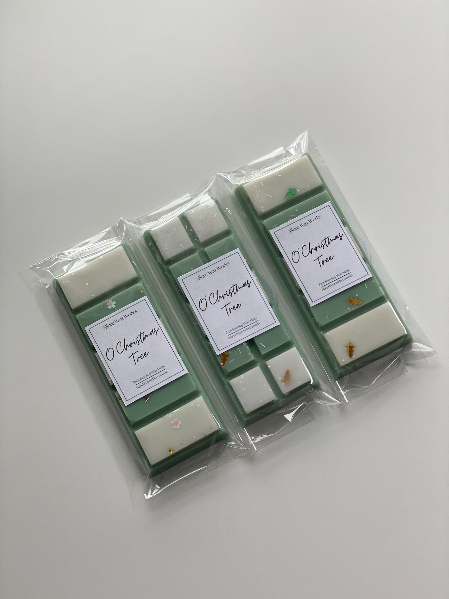 O'Christmas Tree Snap Bar Wax Melts - Limited Edition - Allure Wax Works