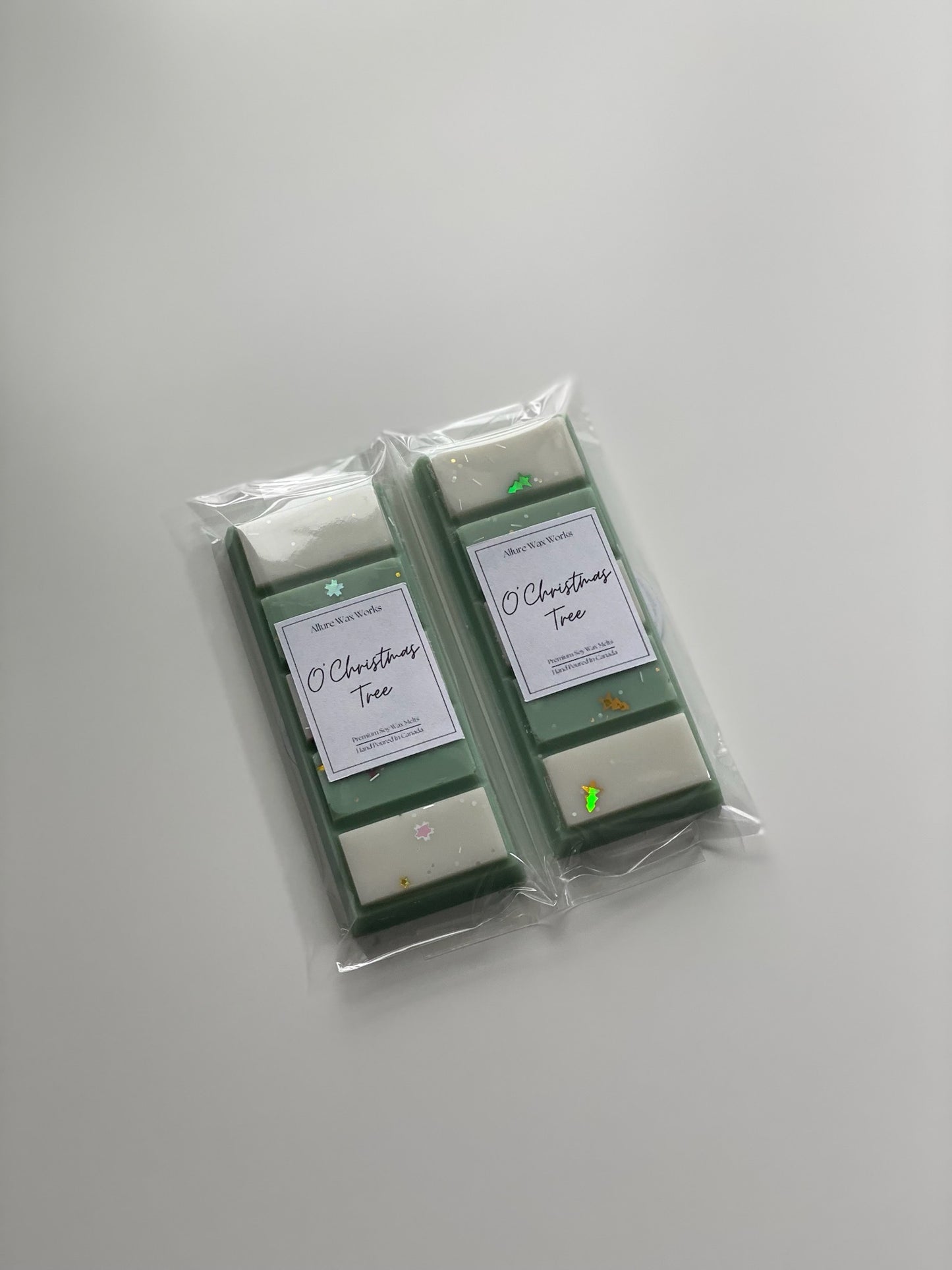 O'Christmas Tree Snap Bar Wax Melts - Limited Edition - Allure Wax Works