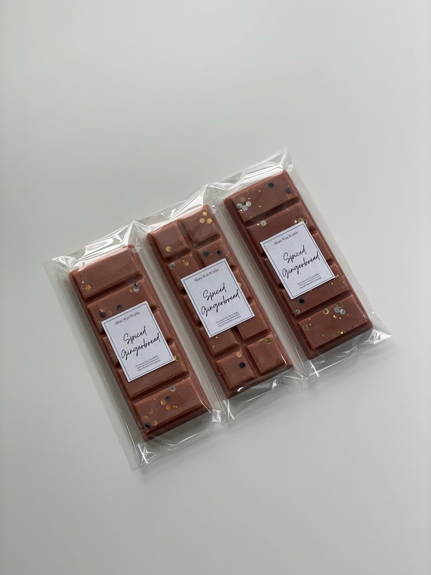Spiced Gingerbread Snap Bar Wax Melts - Limited Edition - Allure Wax Works