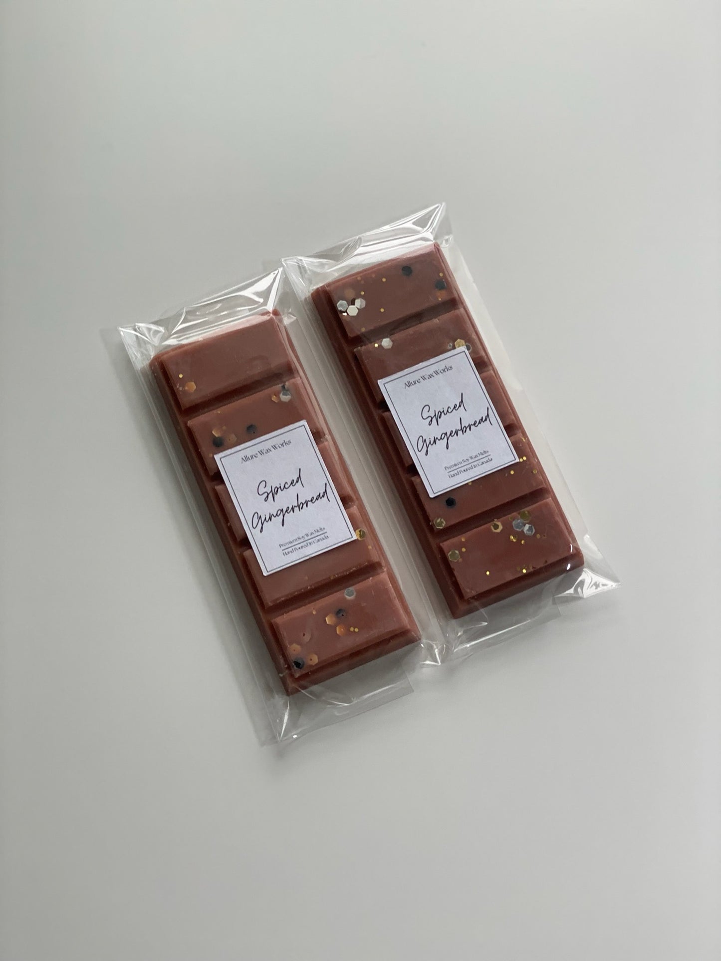Spiced Gingerbread Snap Bar Wax Melts - Limited Edition - Allure Wax Works