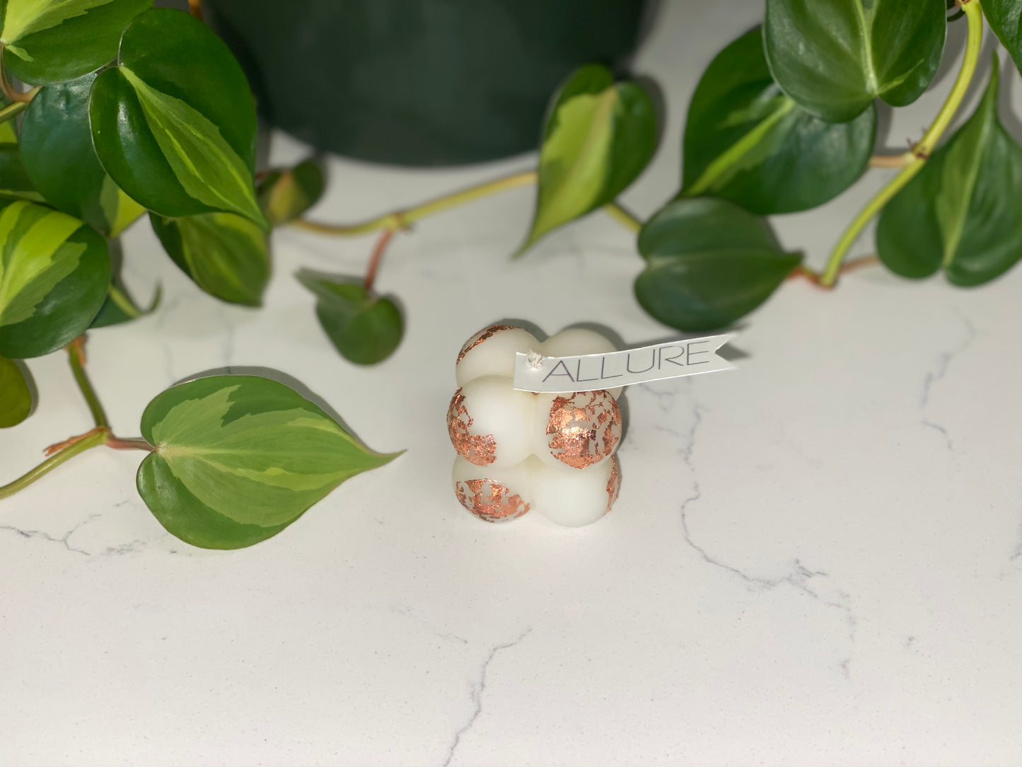 Bubble Cube Candle - Allure Wax Works