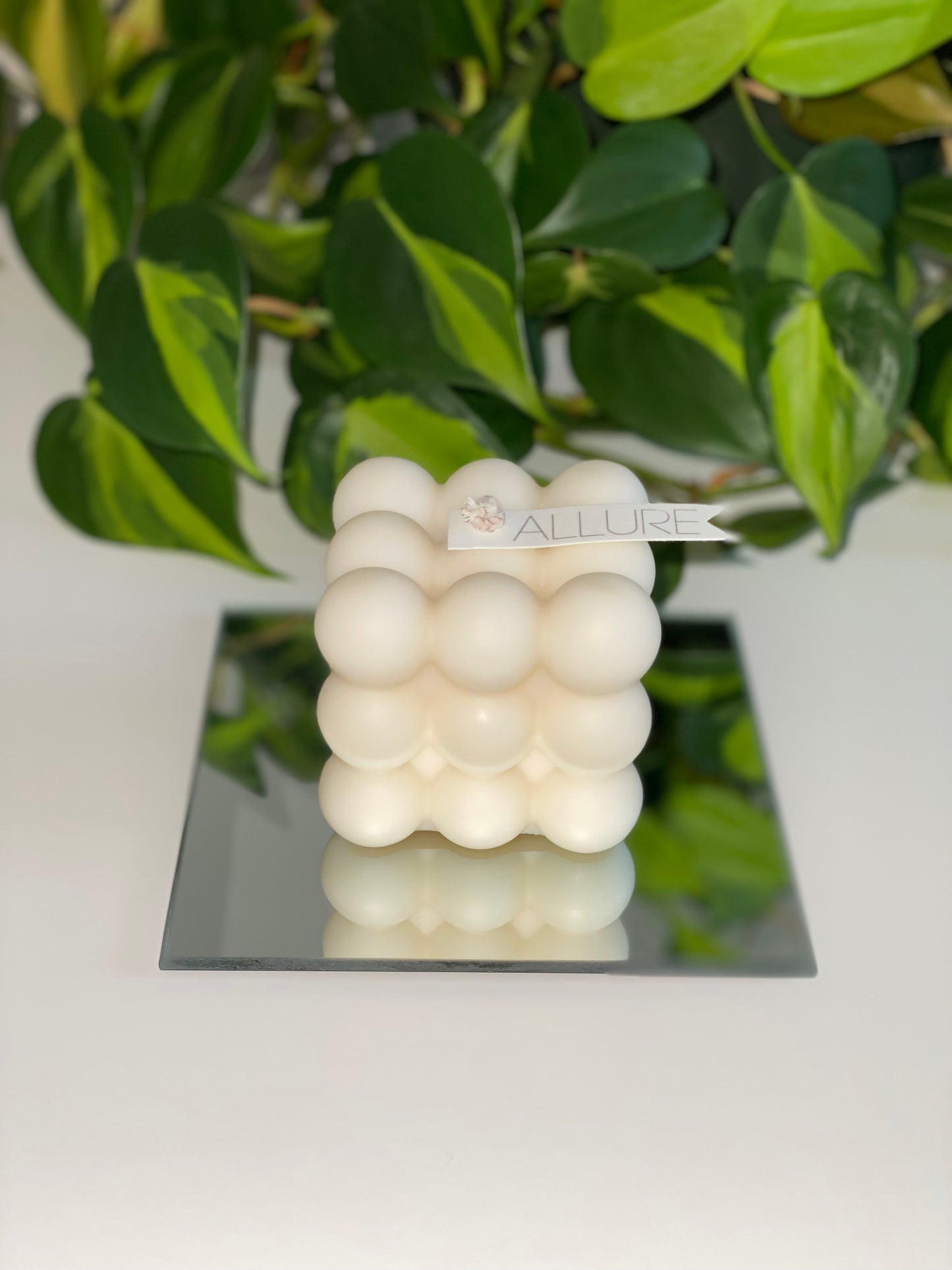 Bubble Cube Candle - Allure Wax Works