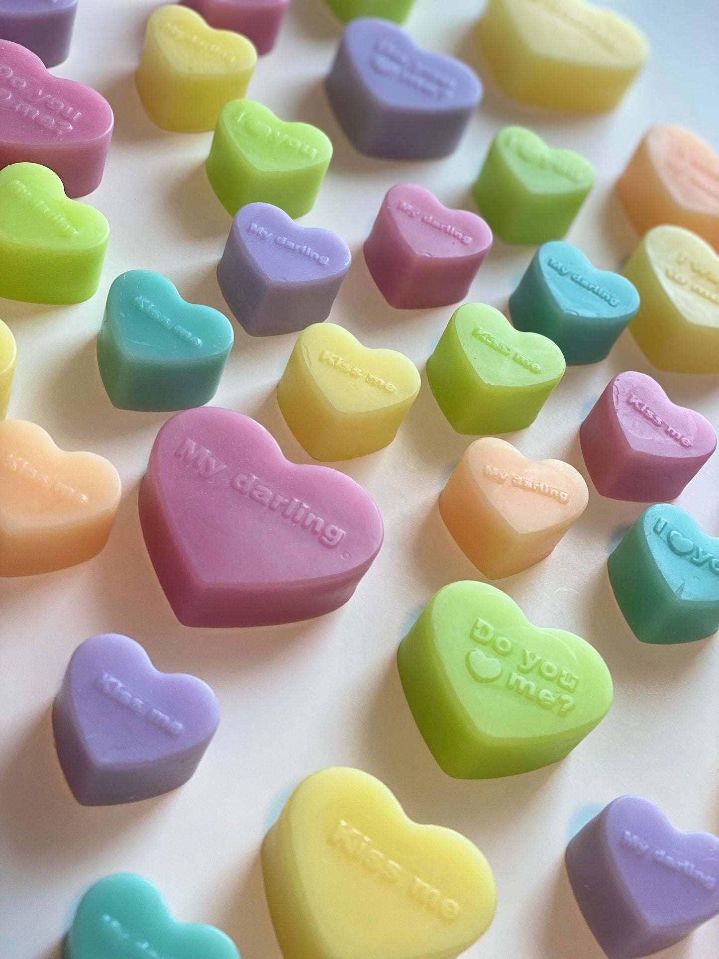 Conversation Hearts Wax Melts