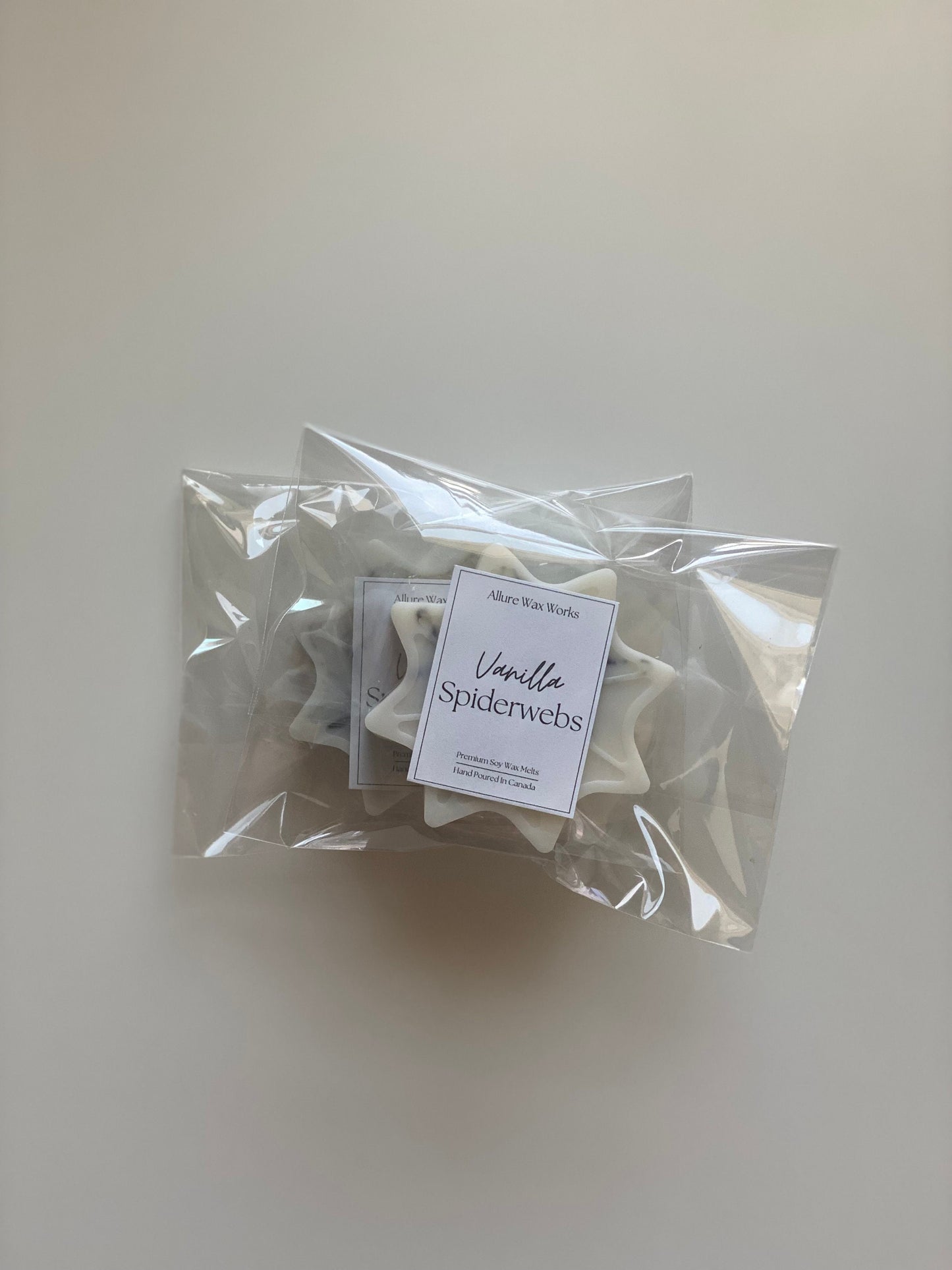 Large Vanilla Spiderweb Wax Melts