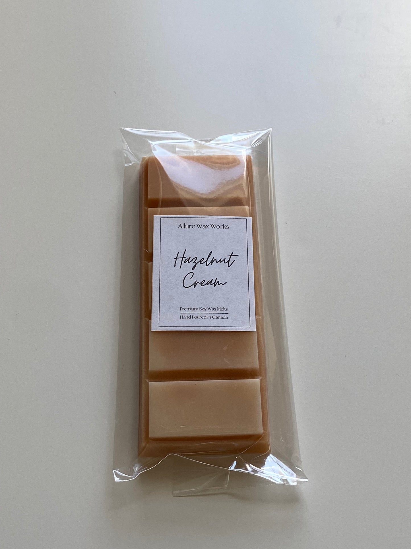 Hazelnut Cream Snap Bar Wax Melts
