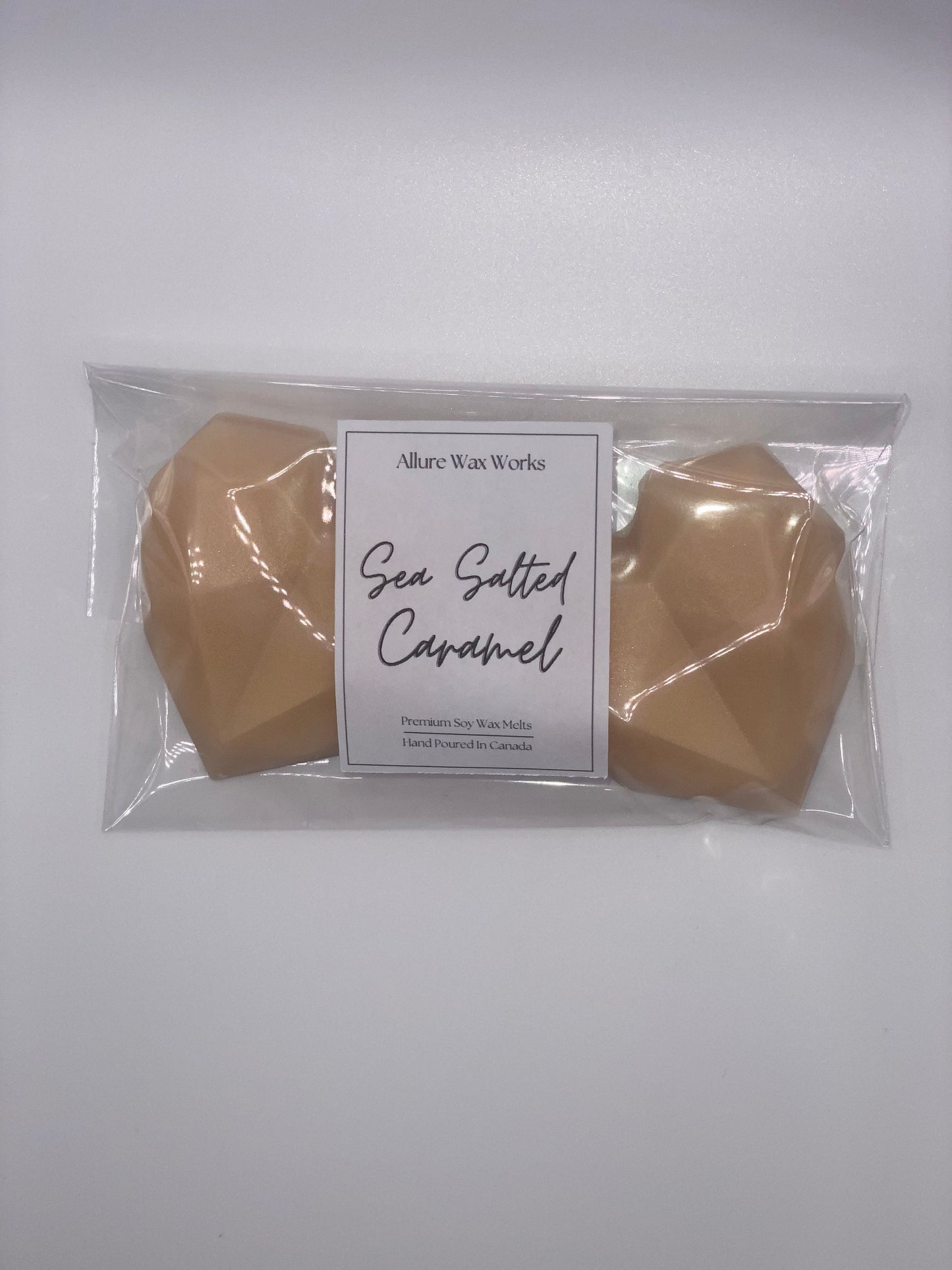 Sea Salted Caramel Diamond Heart Wax Melts