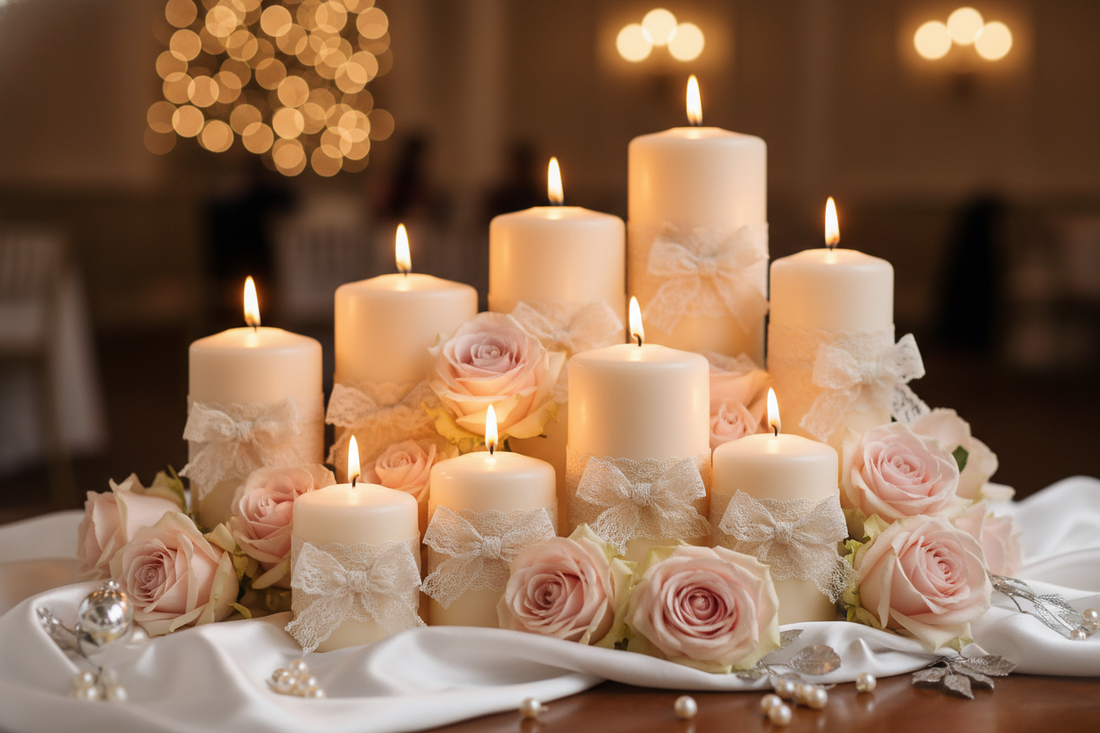 Light Up Your Love Story: Why Handmade Candle Favours Are the Perfect Wedding Touch