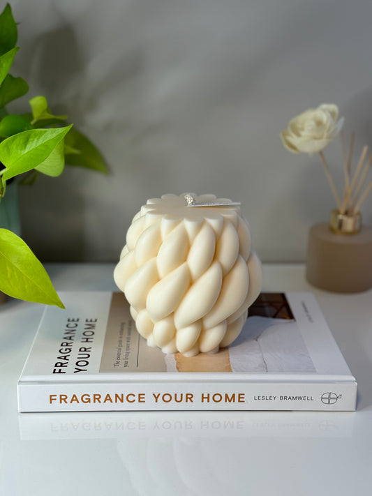 XL Spiral Twist Candle