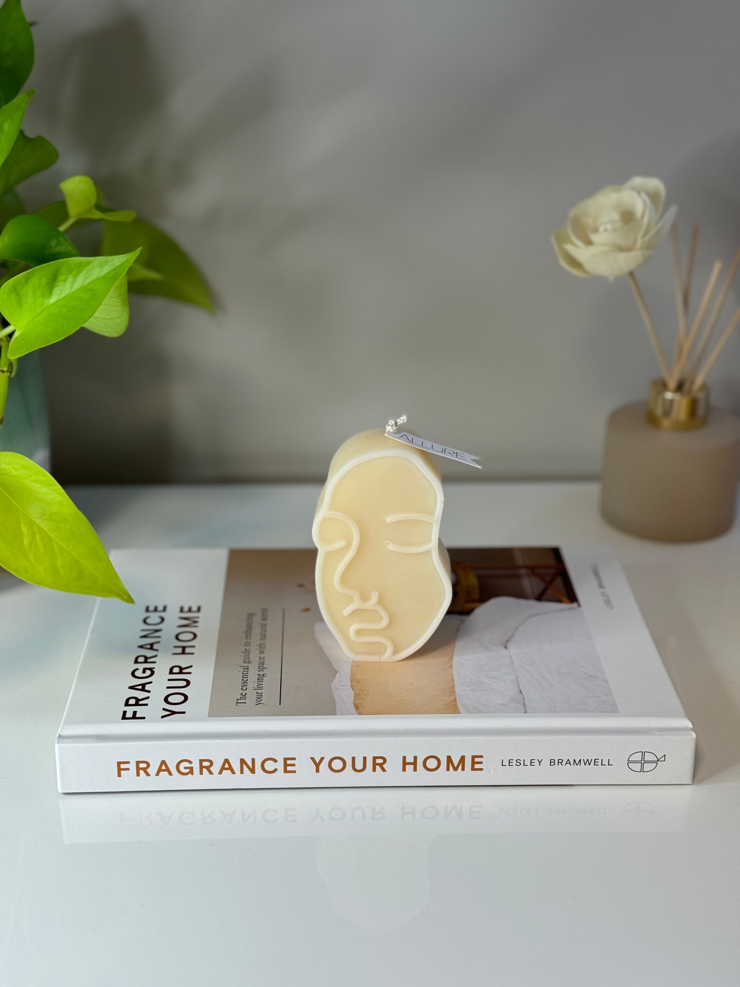 Goddess Face Candle