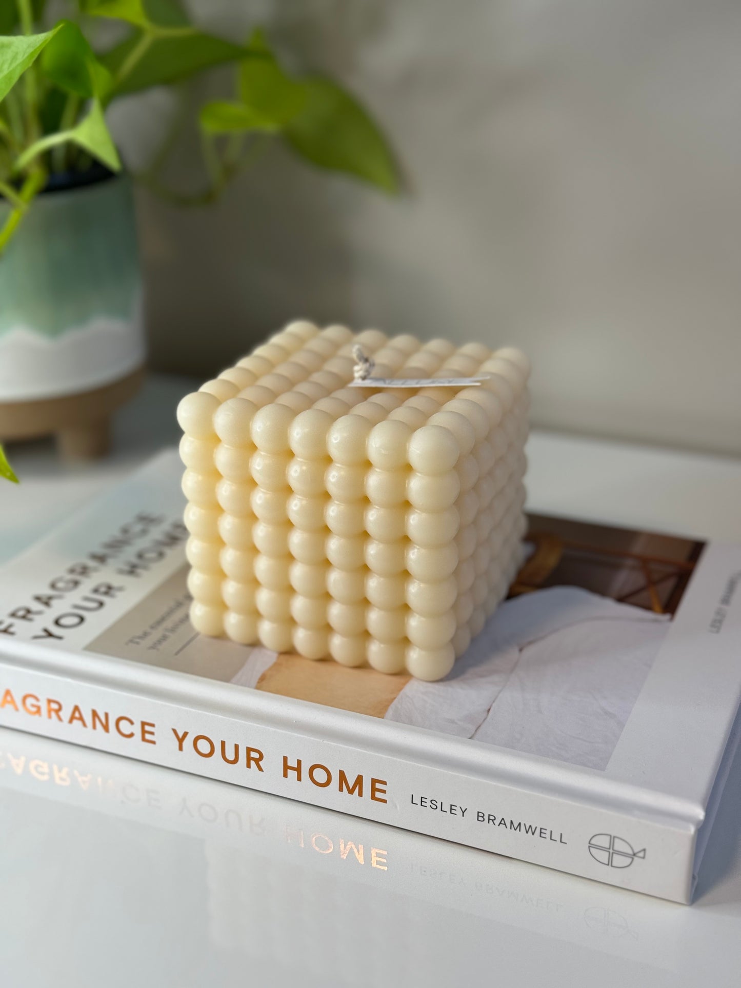 XL Bubble Cube Candle