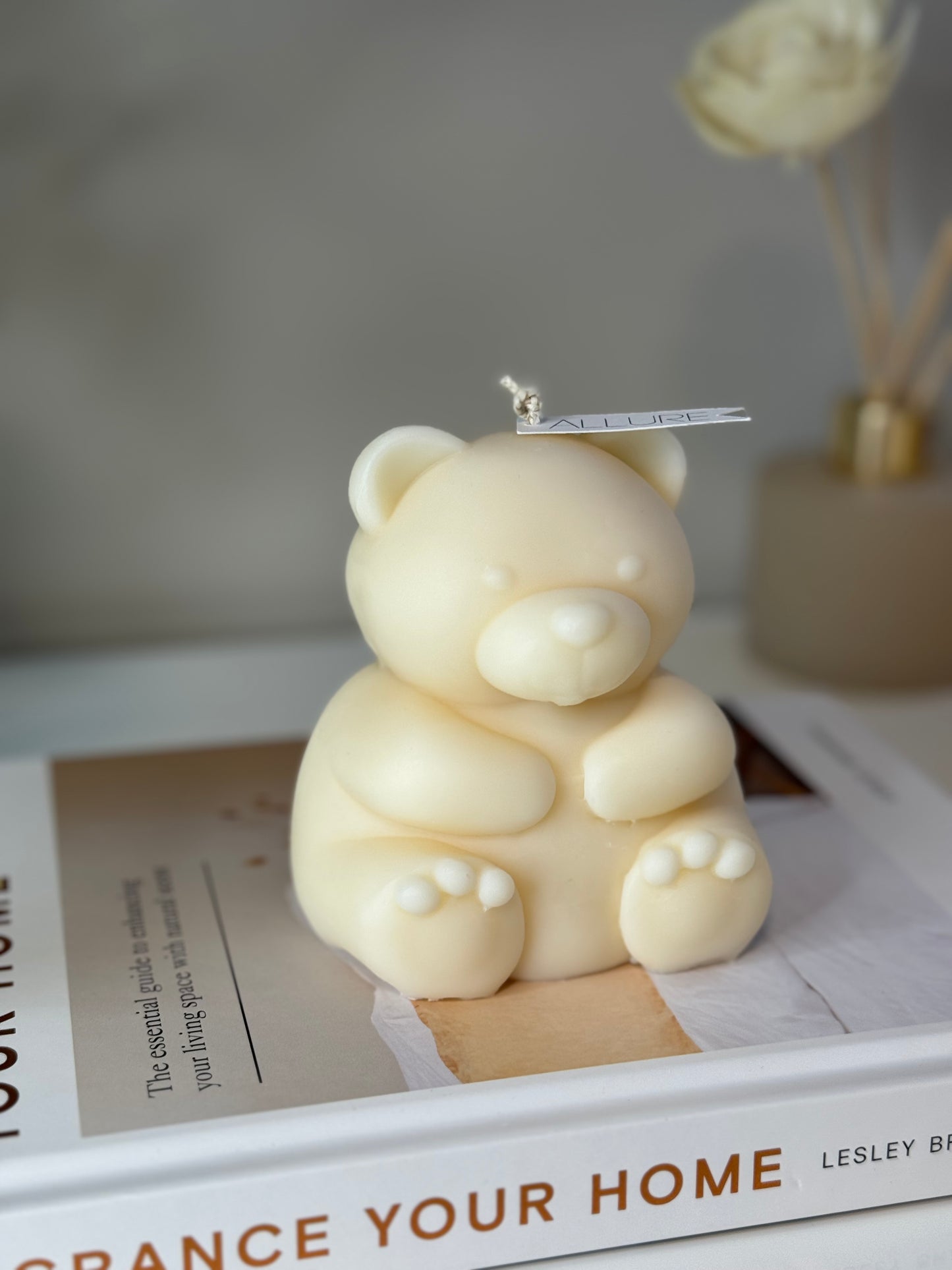 Teddy Bear Candle