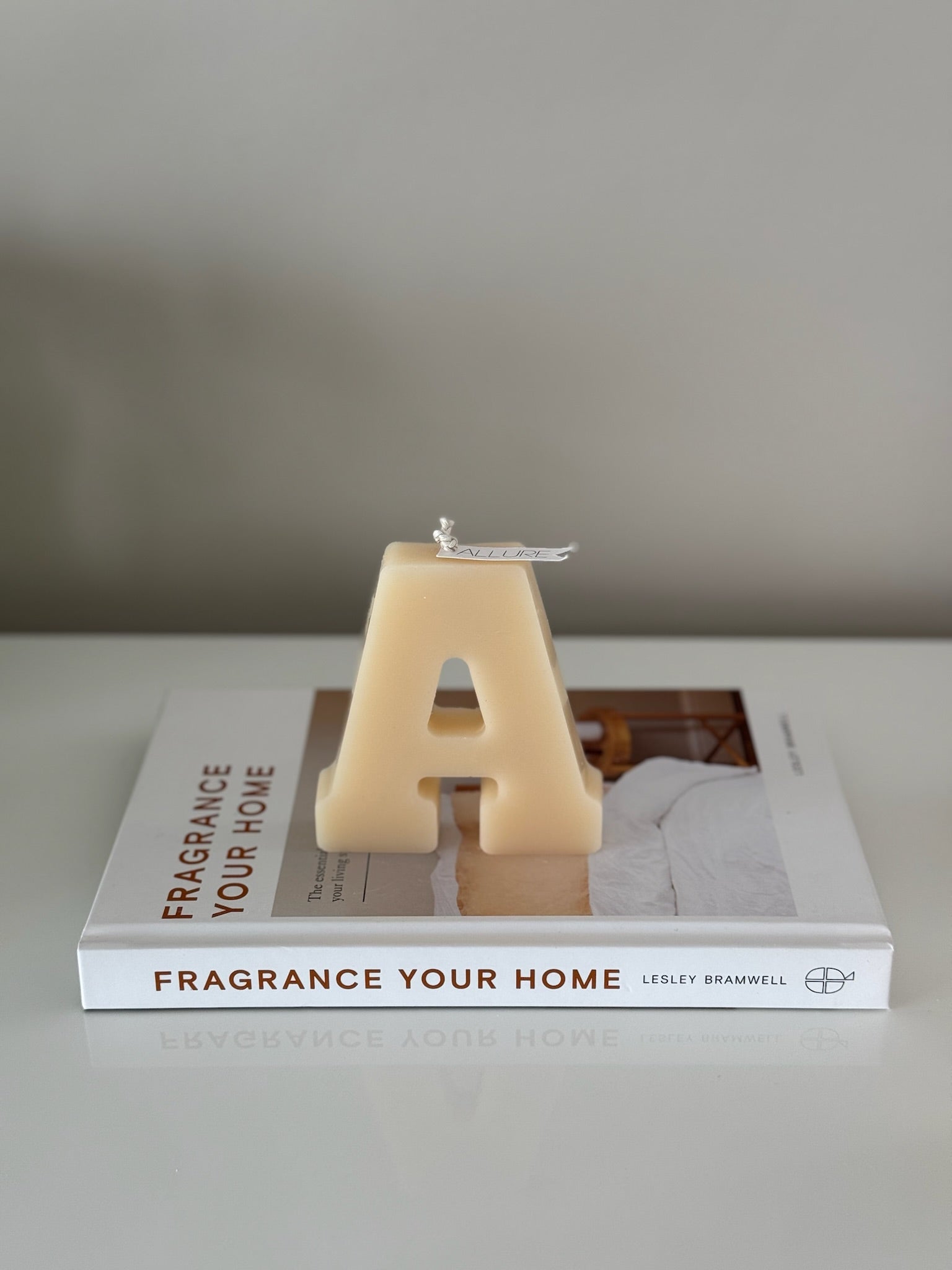 Large Letter Candle - Allure Wax Works