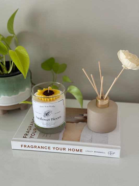 Sunflower Bloom Container Candle - Allure Wax Works